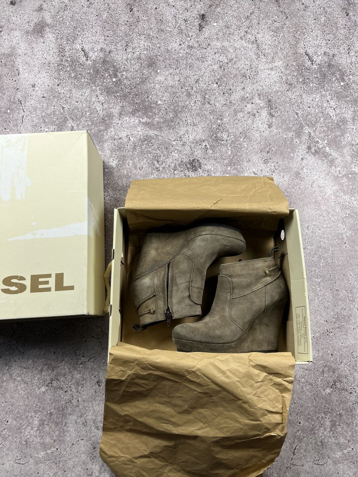 Diesel Diesel Archive Isabel Marant Bekett Style Suede Sneakers Size US 8.5 / IT 38.5 - 1 Thumbnail