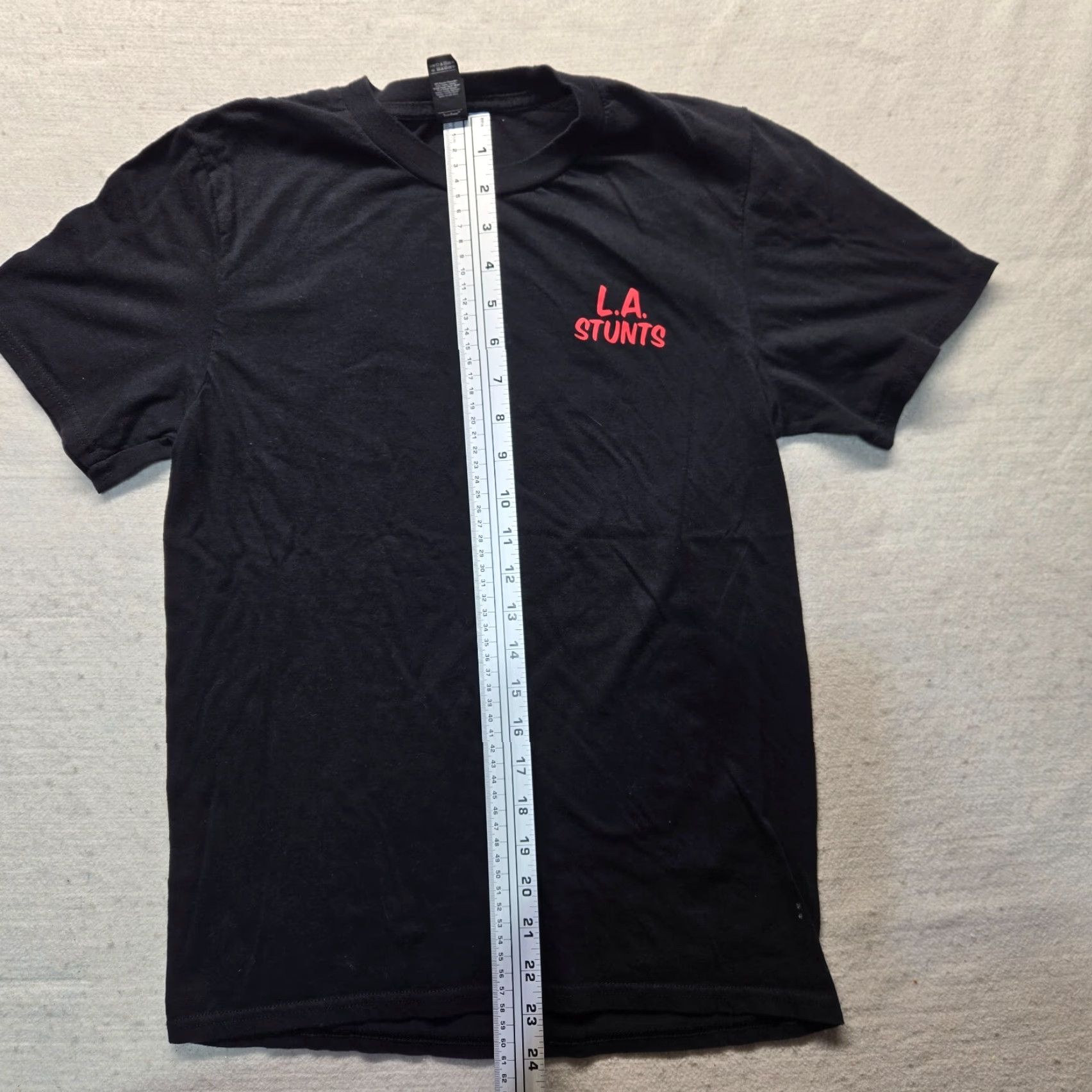 Vintage L.A. Stunts Black Short Sleeve Unisex Tee Shirt Adult Men's Size S Small Size US S / EU 44-46 / 1 - 5 Thumbnail