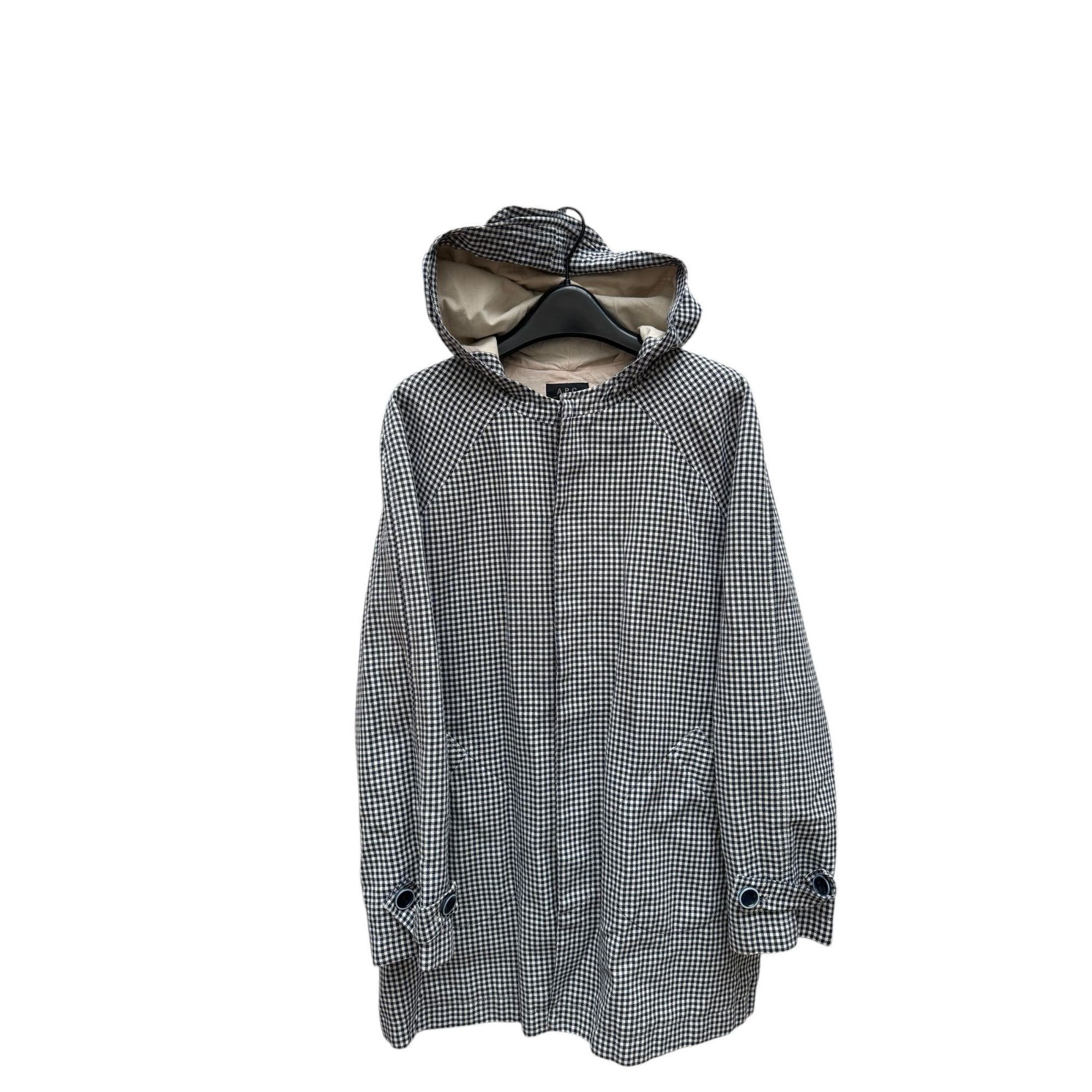 A.P.C. Checkered Parka Coat Size M / US 6-8 / IT 42-44 - 1 Thumbnail