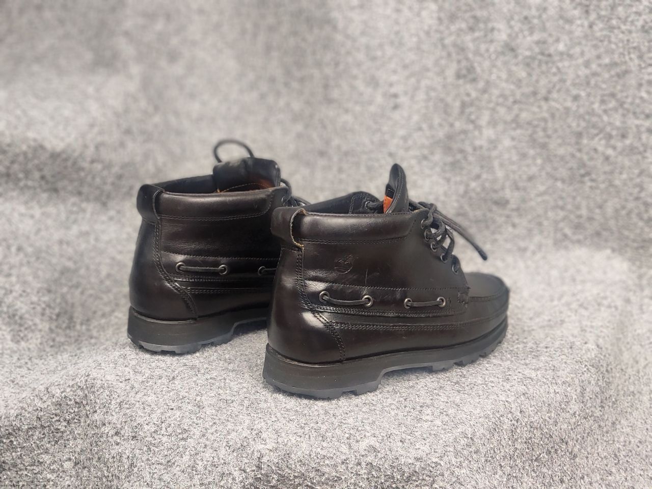 Timberland Timberland Original Black Leather Ankle Boots Shoes Vintage Size US 9 / EU 42 - 12 Thumbnail