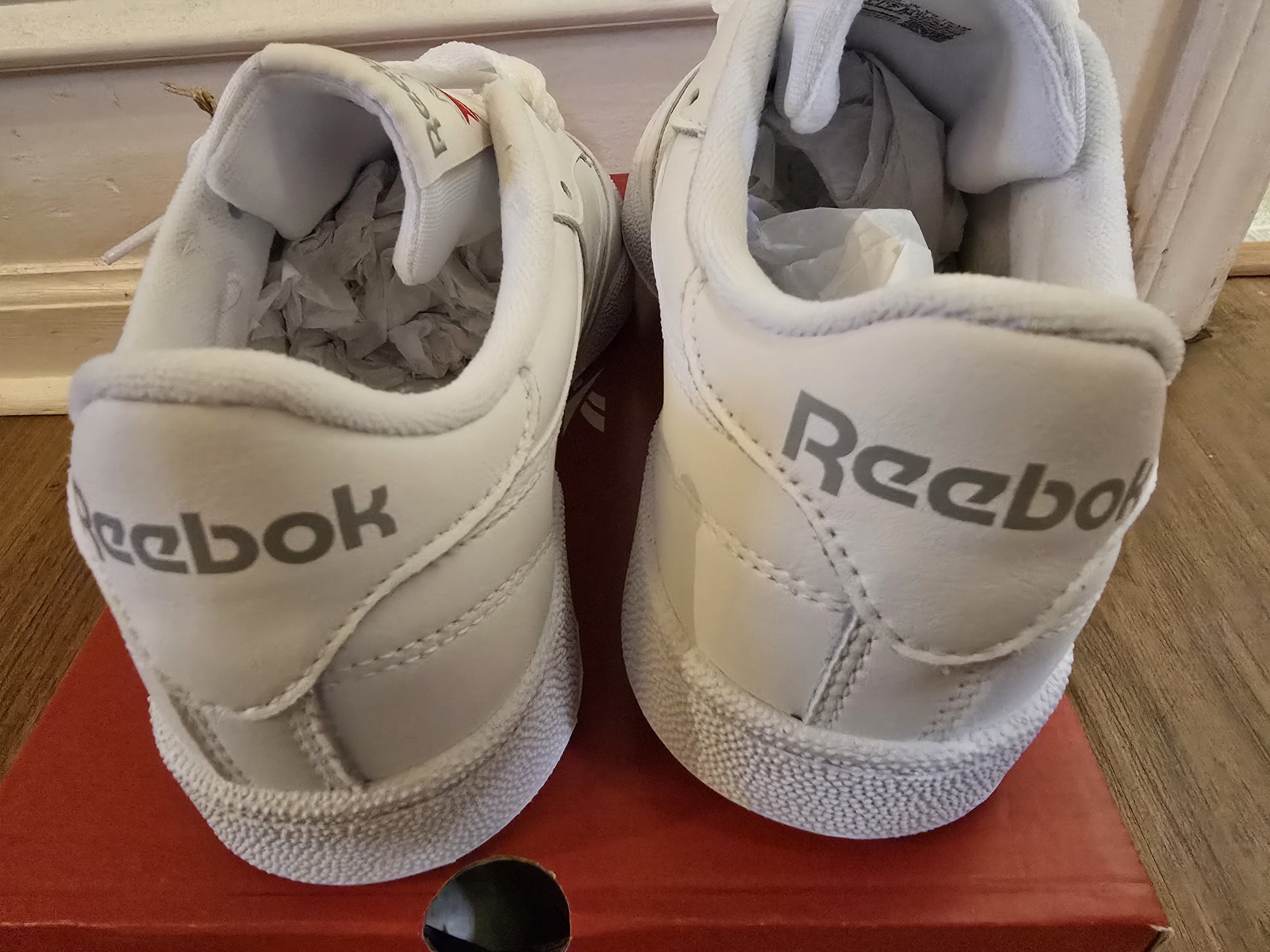 Reebok Reebok Club C 85 white/grey sz 8 Size US 8 / EU 41 - 3 Thumbnail