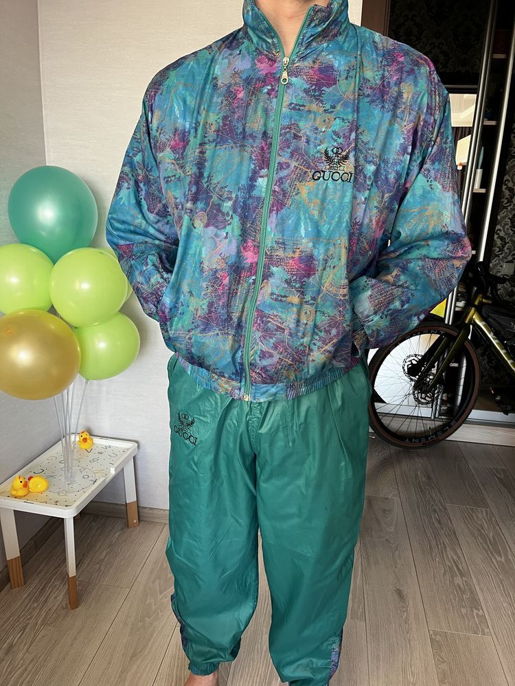 Gucci Gucci Vintage Tracksuit Jacket Pants Size US M / EU 48-50 / 2 - 1 Thumbnail