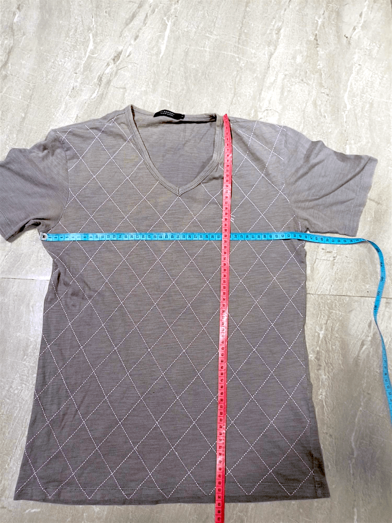 Black Label × Burberry × Burberry Prorsum Burberry Black Label mens Vneck t shirt Size US M / EU 48-50 / 2 - 7 Thumbnail