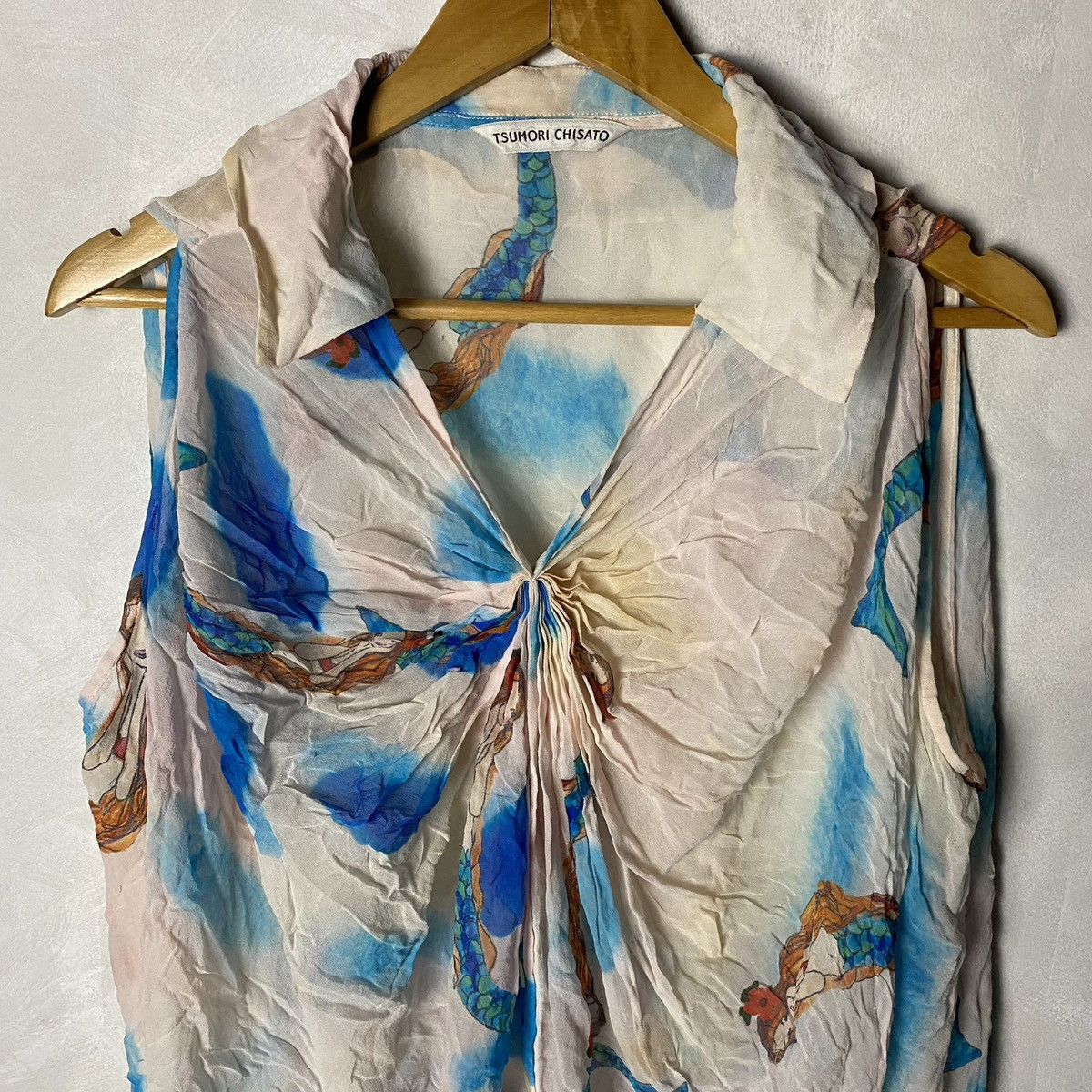 Tsumori Chisato Tsumori Chisato Mermaid Print Silk Size S / US 4 / IT 40 - 2 Thumbnail