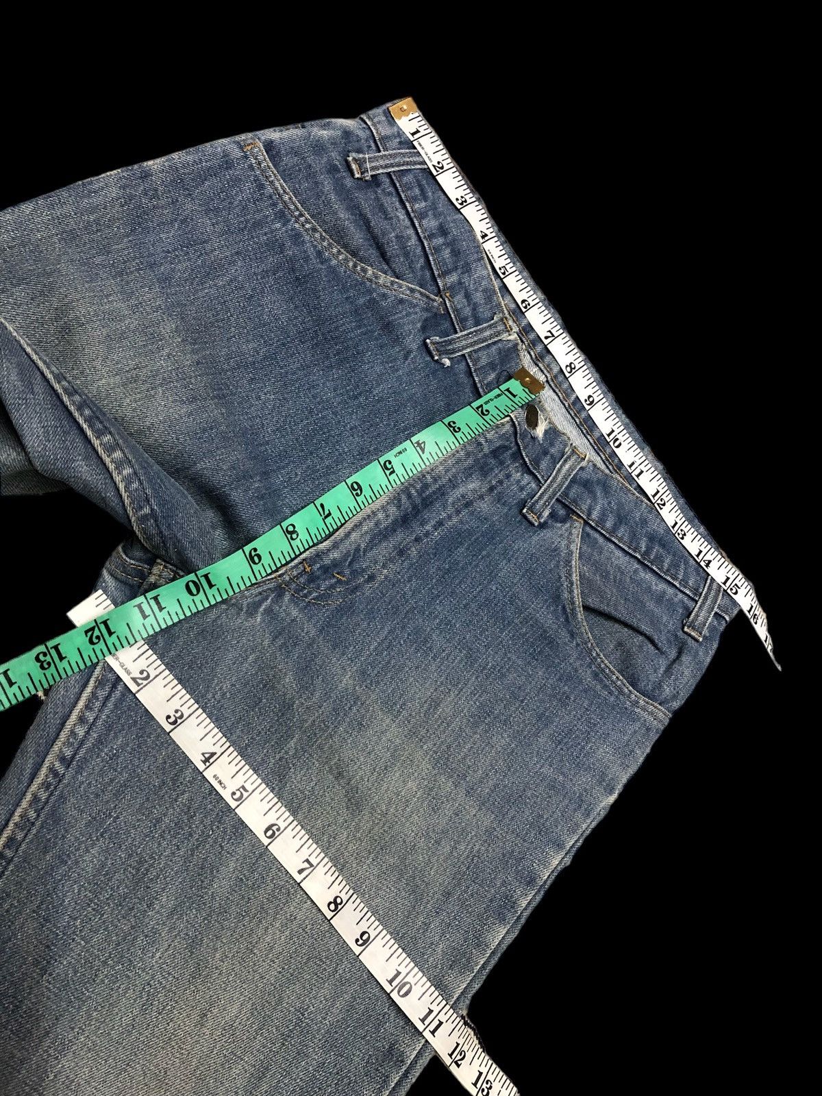 Levi's FLARED‼️‼️VINTAGE 70s LEVIS 646 ORANGE TAB Size US 31 - 17 Thumbnail