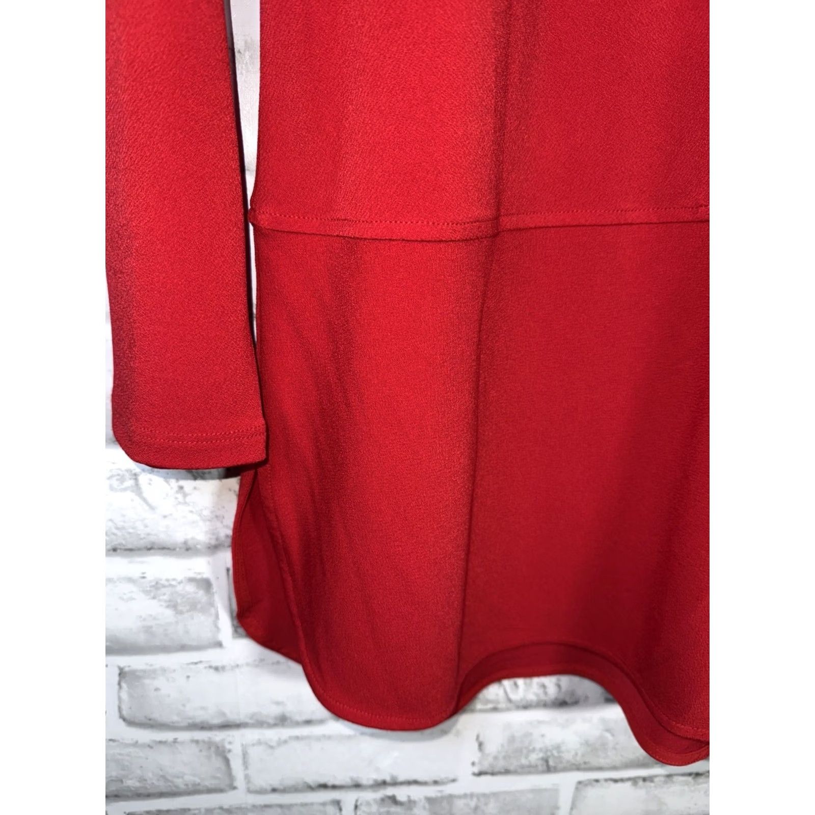 Ralph Lauren LAUREN RALPH LAUREN Tunic Shirt Red Womens M Fall NWT Size M / US 6-8 / IT 42-44 - 5 Thumbnail