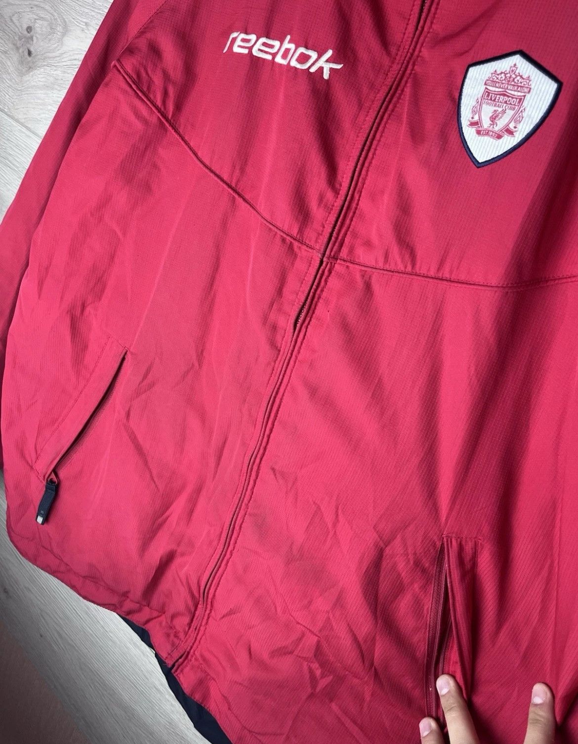Reebok Vintage men’s soccer jacket Reebok Liverpool size Xs Size US XS / EU 42 / 0 - 10 Thumbnail