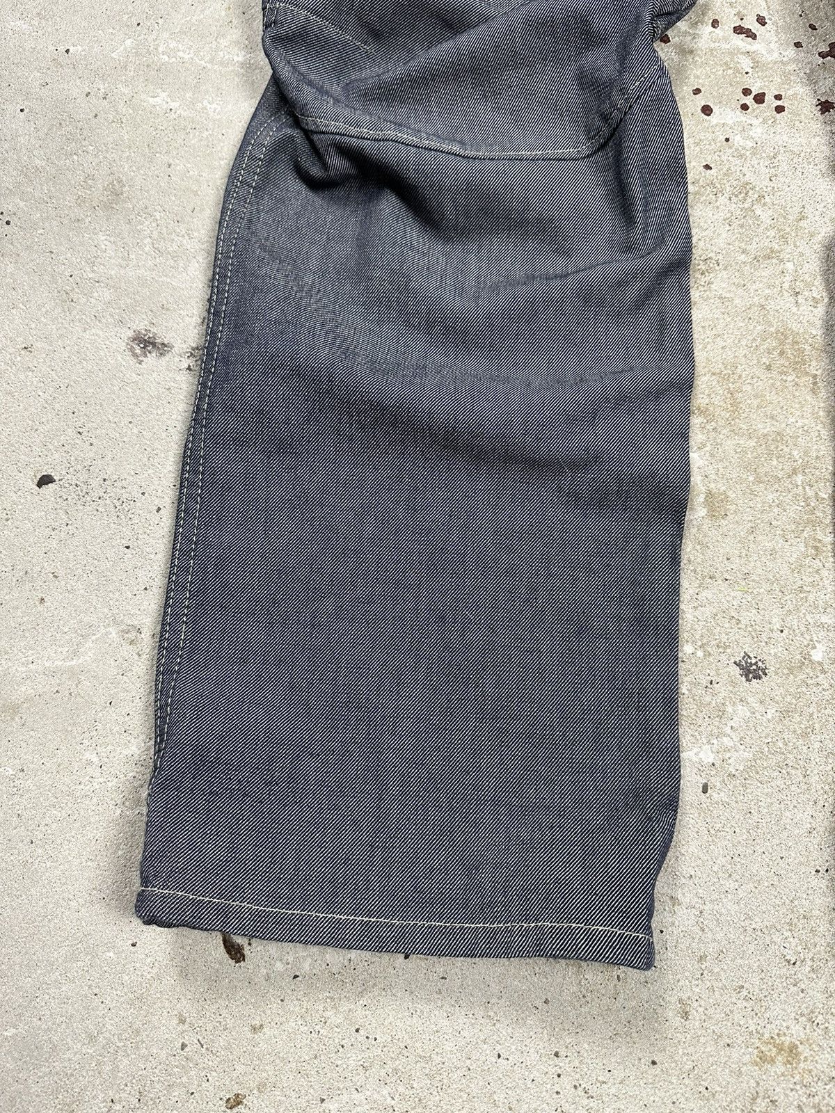 G-Star × Japanese Brand × Vintage Vintage Y2K G Star Raw Baggy Elwood Double Knee Pants Size US 33 - 3 Thumbnail