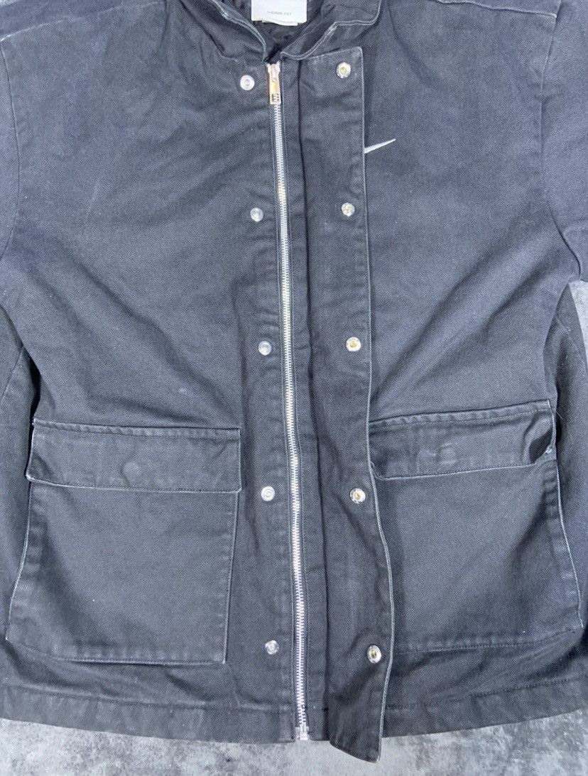 Nike Vintage Nike Heavy Black Men’s Size Medium Jacket Button/Zip Size US M / EU 48-50 / 2 - 3 Thumbnail