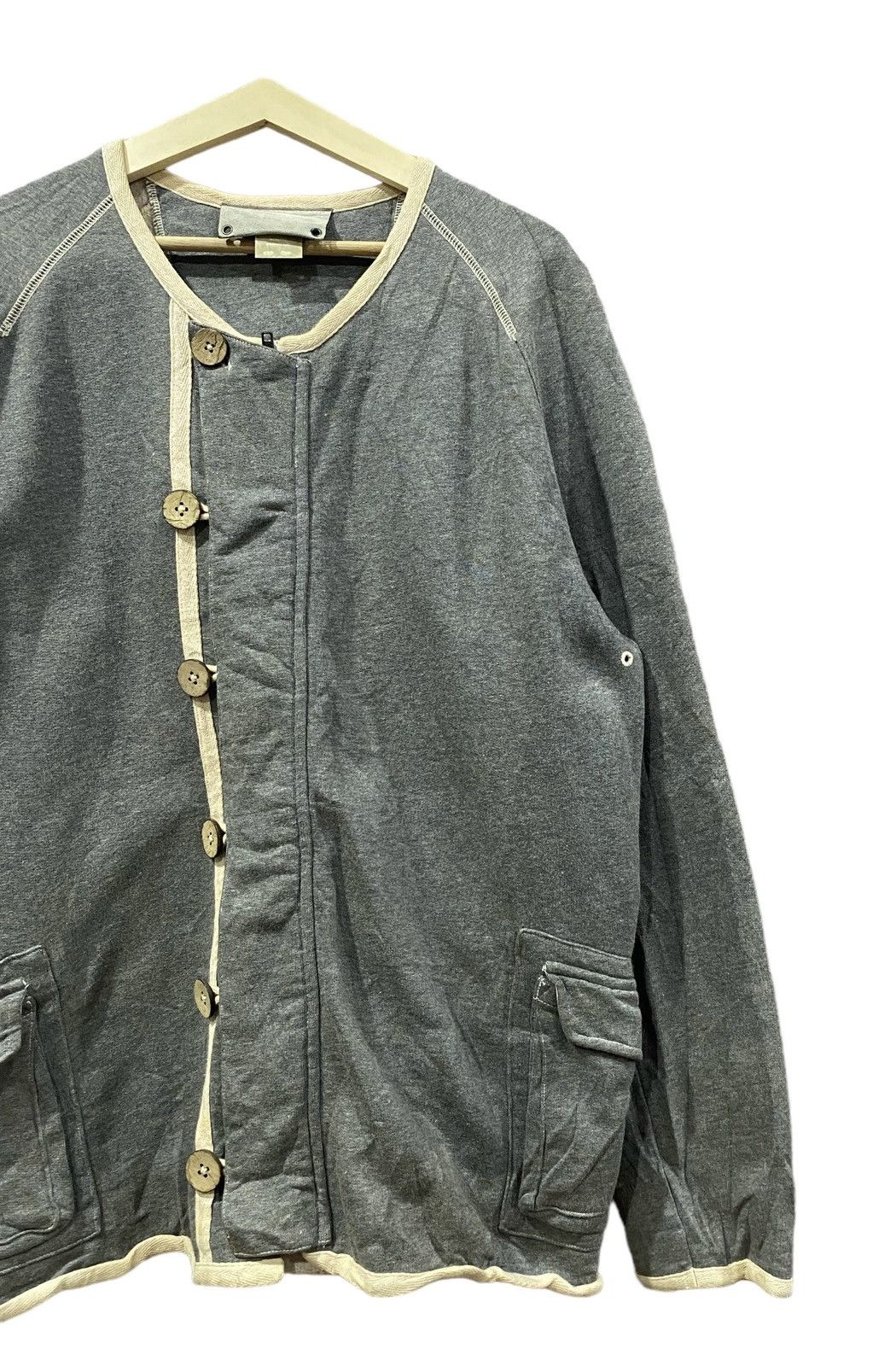 Japanese Brand HIBECK Zipper Jacket Button Size US M / EU 48-50 / 2 - 2 Thumbnail