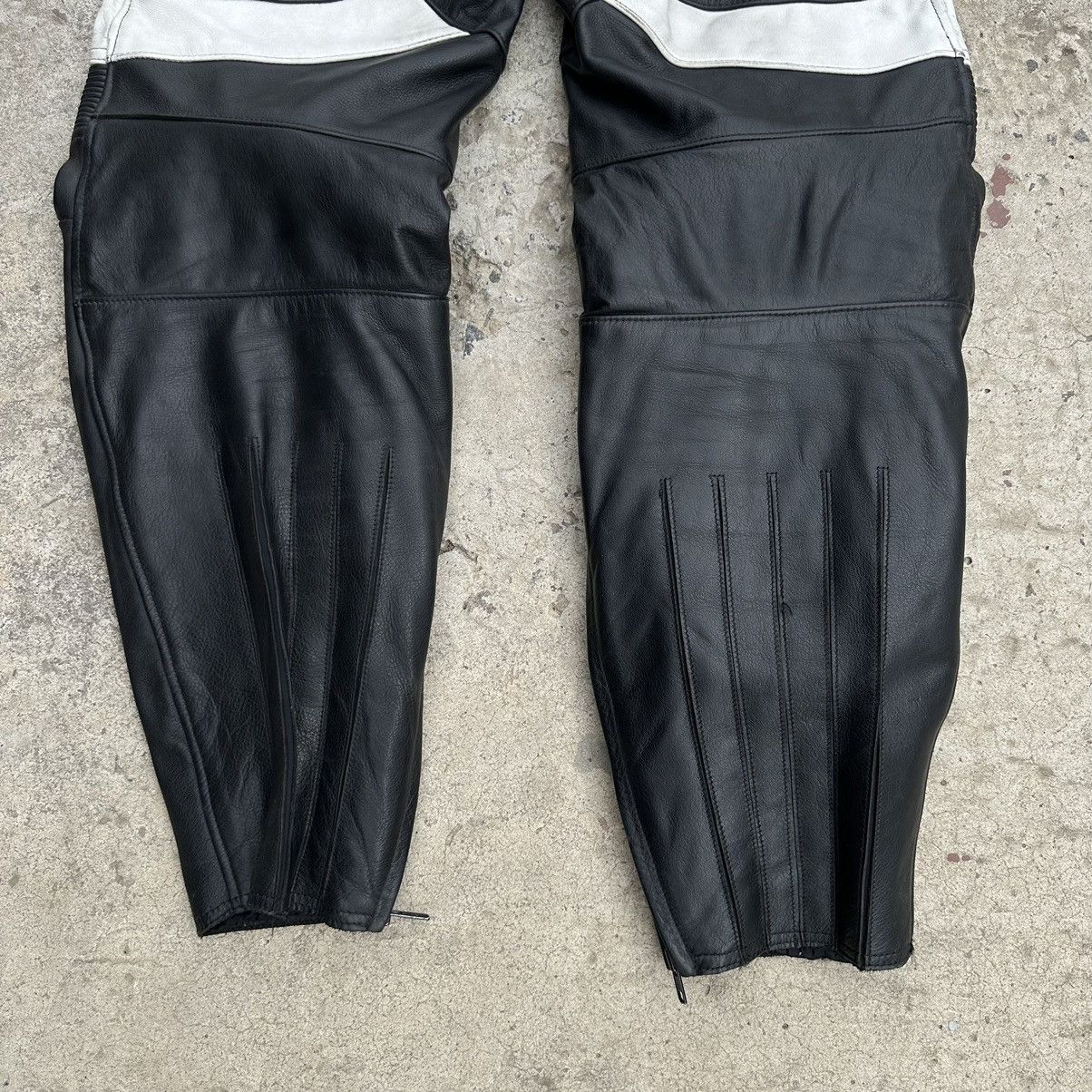 Leather × Vintage Vintage Moto Leather Pants Aces Size 56 Y2K Style USA 00s Size US 40 / EU 56 - 8 Thumbnail