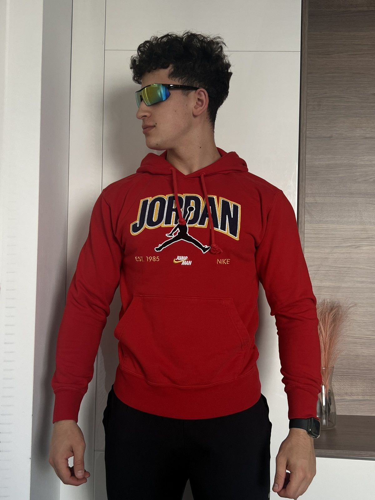 Jordan Brand × Nike ‼️Nike Air Jordan Jump Man Big Logo Hoodie Size US S / EU 44-46 / 1 - 3 Thumbnail