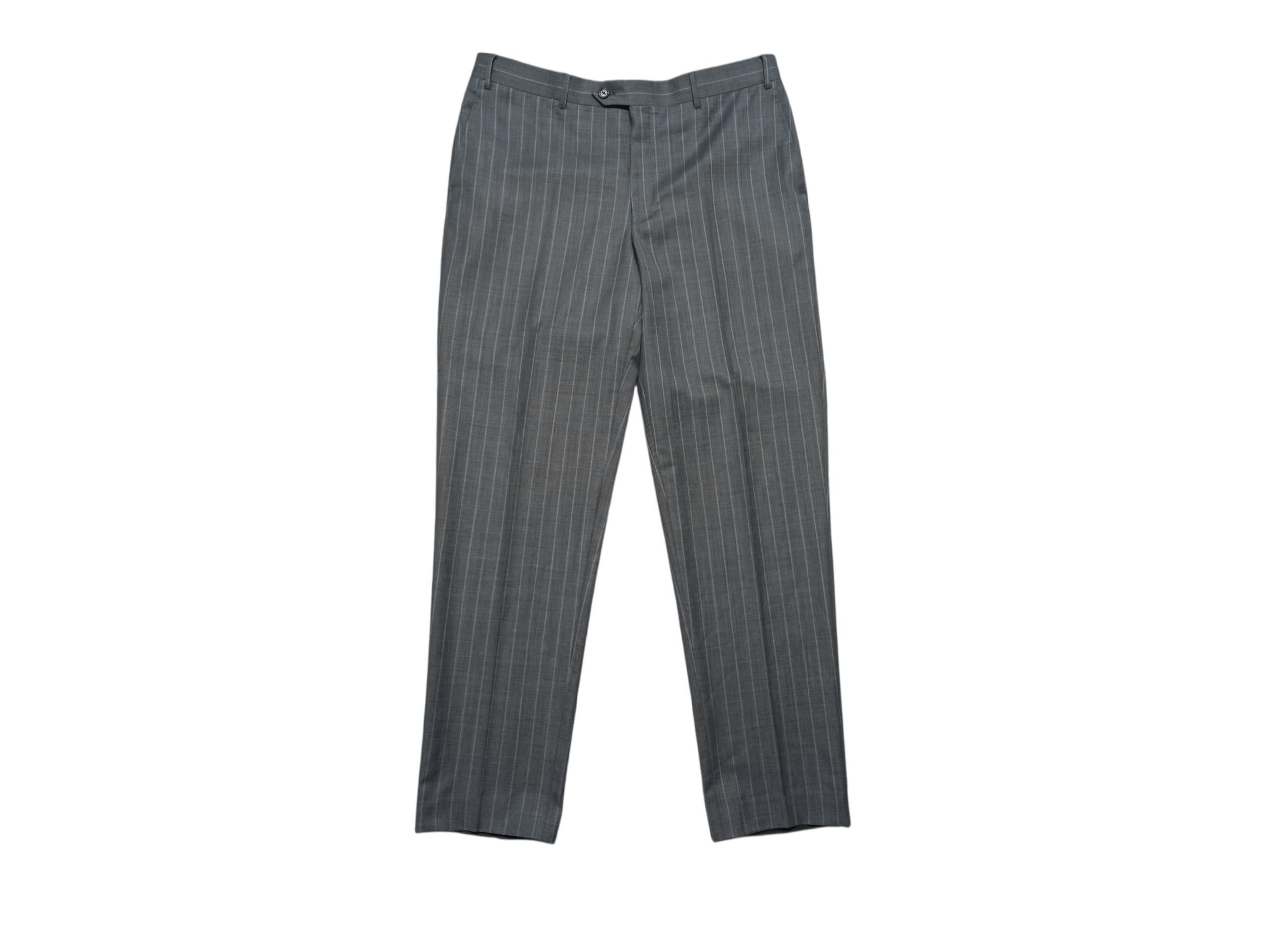 Corneliani Corneliani Wool Pinstripe Pants Size US 35 - 1 Thumbnail