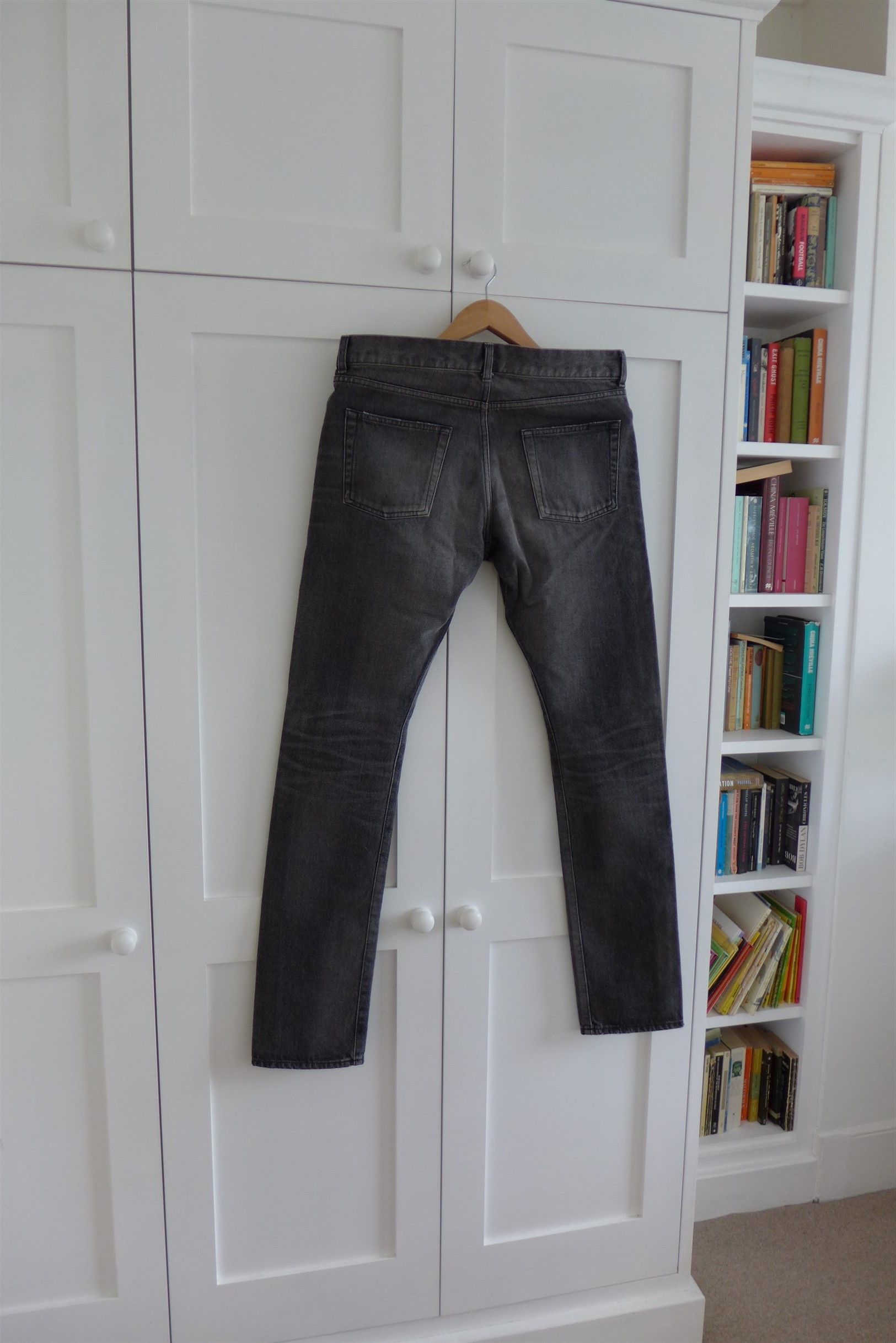 Saint Laurent Paris Saint Laurent D18 Jeans - Washed Black Denim Size US 32 / EU 48 - 4 Thumbnail