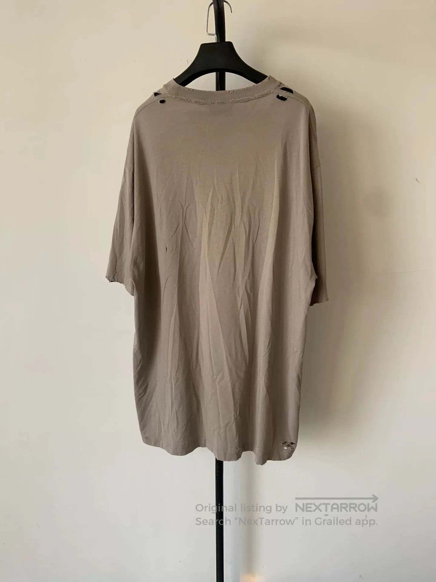 Other Balenciaga Oversized Distressed Logo T-shirt. Size US S / EU 44-46 / 1 - 2 Thumbnail