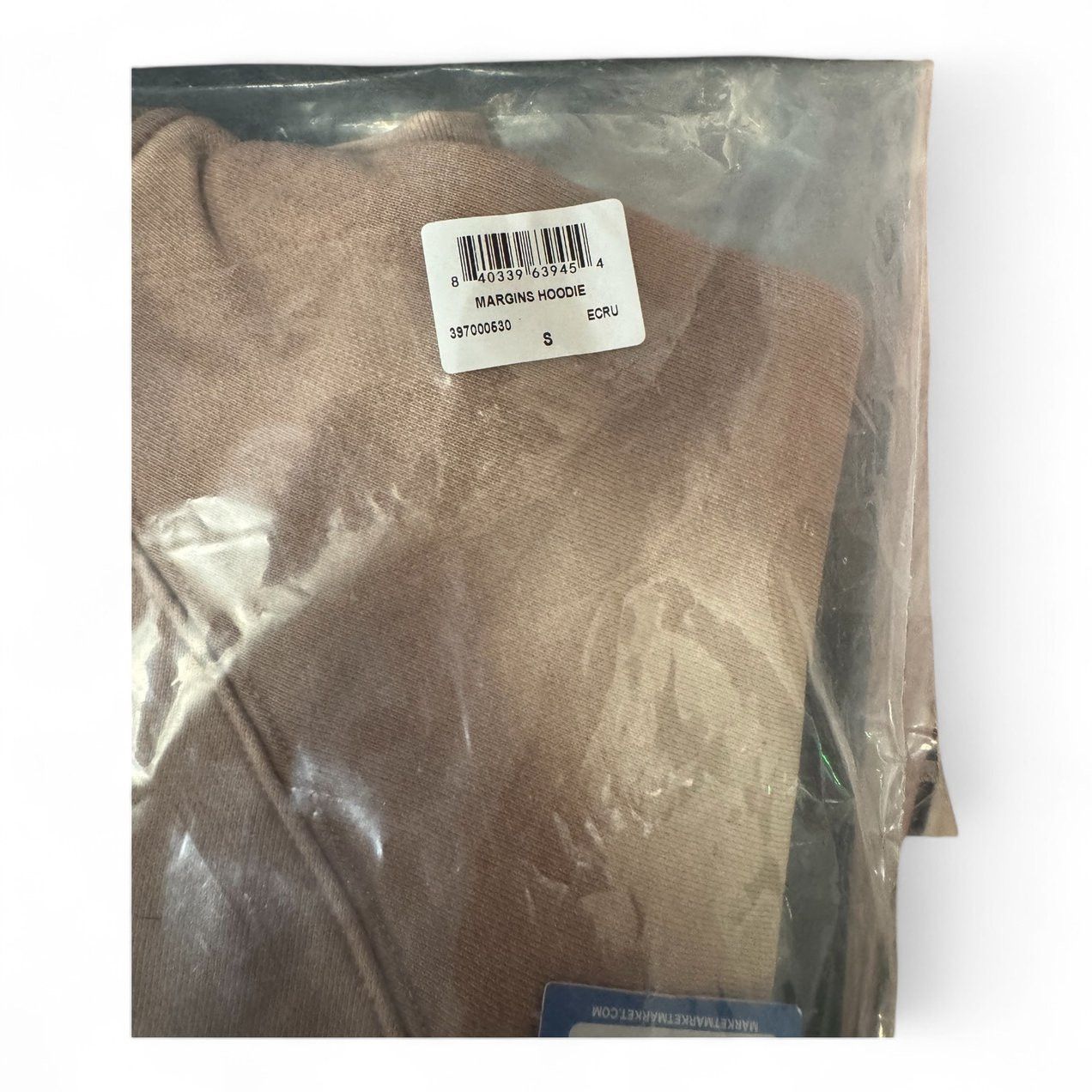 Market Market Margins Hoodie Ecru Size Small Size US S / EU 44-46 / 1 - 5 Thumbnail