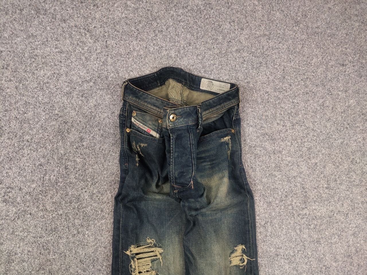 Diesel Vintage Diesel larkee Denim Jeans If Six Was Nine LGB Y2K Size US 34 / EU 50 - 4 Thumbnail