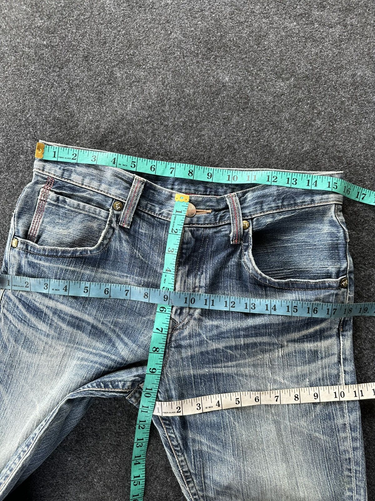 Edwin × If Six Was Nine × Japanese Brand Edwin Blue Trip Vintage Red Trademark Denim Size 30 F78 Size US 30 / EU 46 - 4 Thumbnail