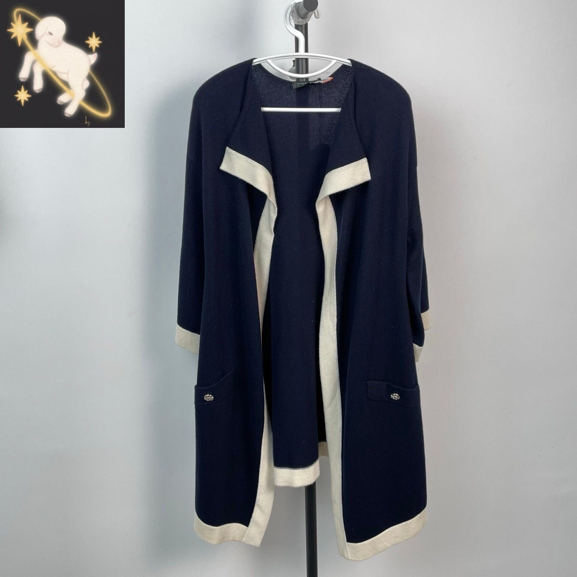 Chanel Chanel Cashmere Knit Long Cardigan Size XXS / US 00 / IT 34 - 1 Thumbnail
