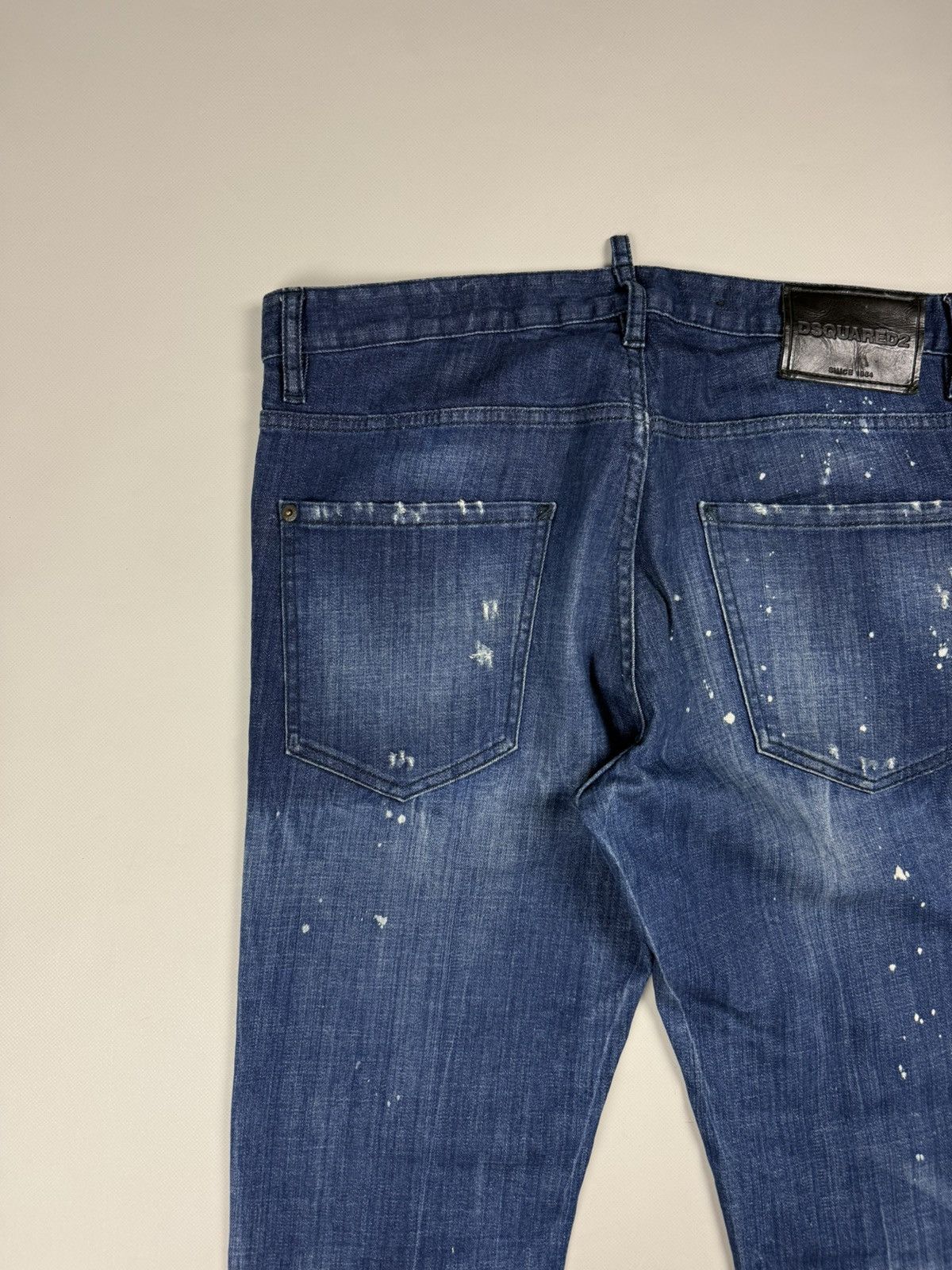 Dsquared2 Dsquared 2 Men’s Skinny Distressed Denim Jeans Size 48 / M Size US 32 / EU 48 - 22 Thumbnail