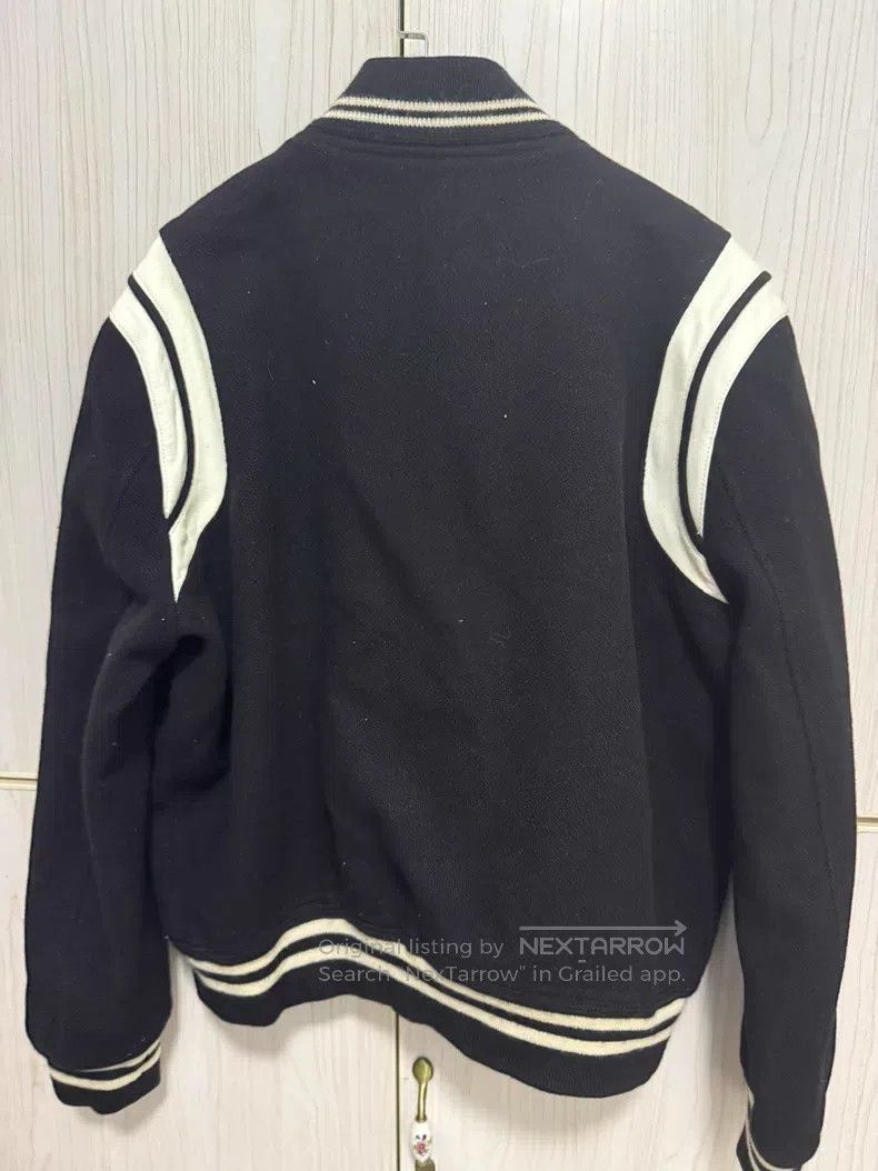 Saint Laurent Paris Saint Laurent Paris Black and White Basic Baseball Jacket Size US L / EU 52-54 / 3 - 3 Thumbnail