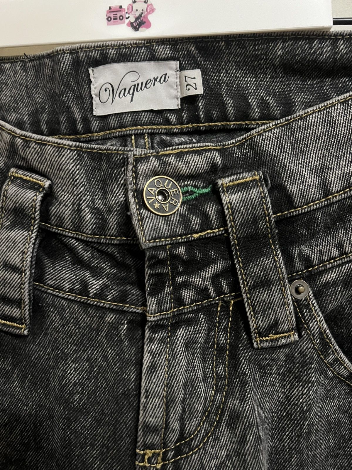 Vaquera Vaquera straight leg low waist jeans Size 27" / US 4 / IT 40 - 3 Thumbnail