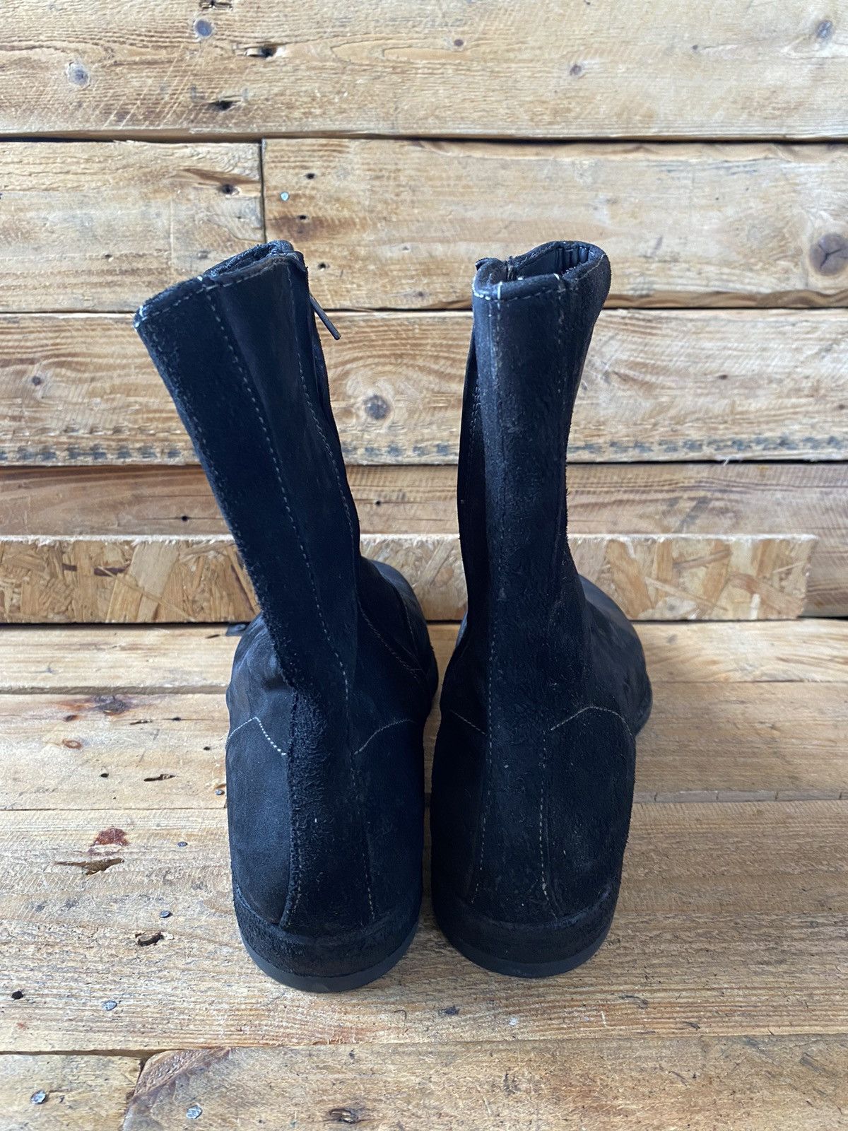 Franceschetti Franceschetti , hand made black leather boots uksz 8 Size US 9 / EU 42 - 9 Thumbnail