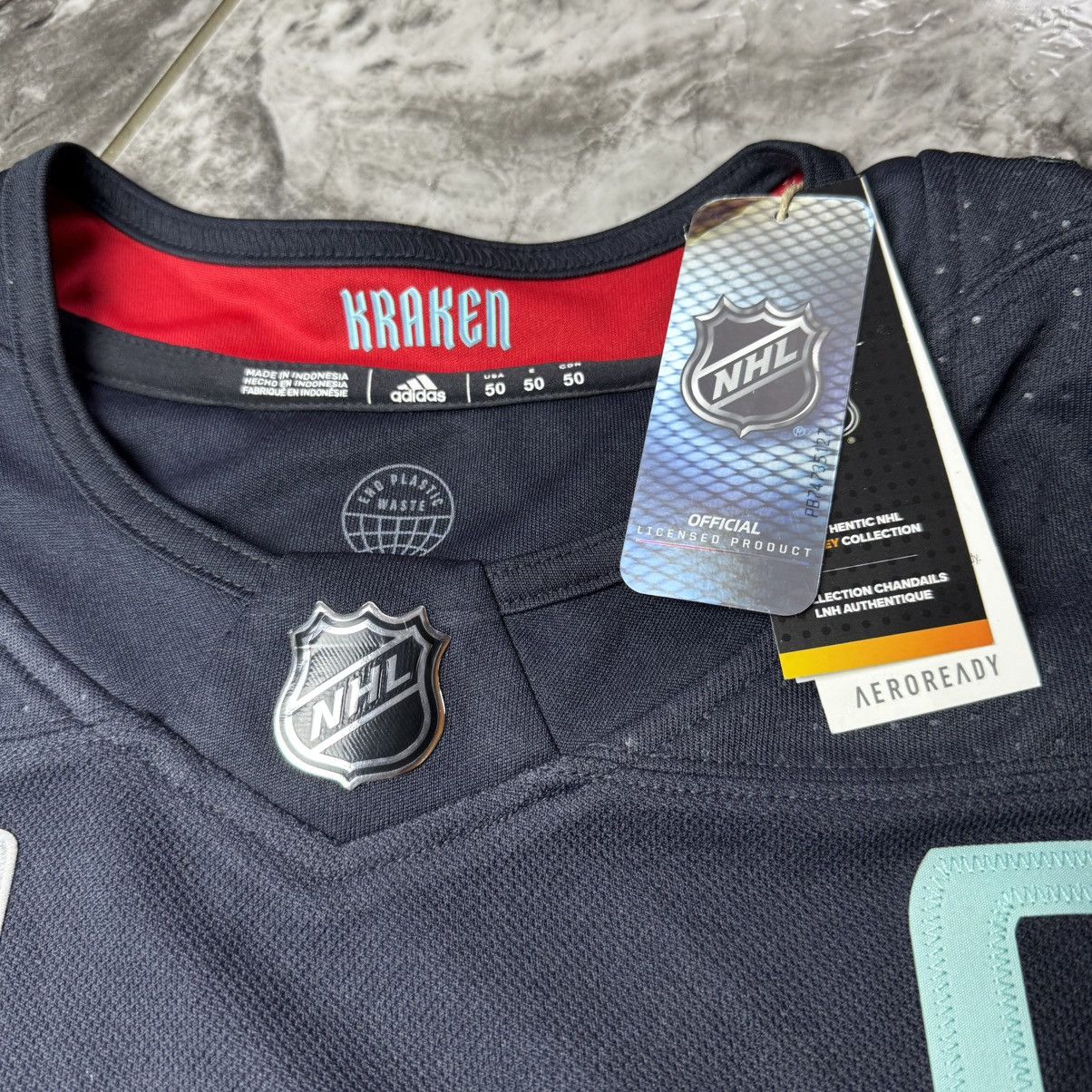 Adidas × NHL NHL Kraken Seattle Adidas Blank Home Jersey Size US M / EU 48-50 / 2 - 4 Thumbnail