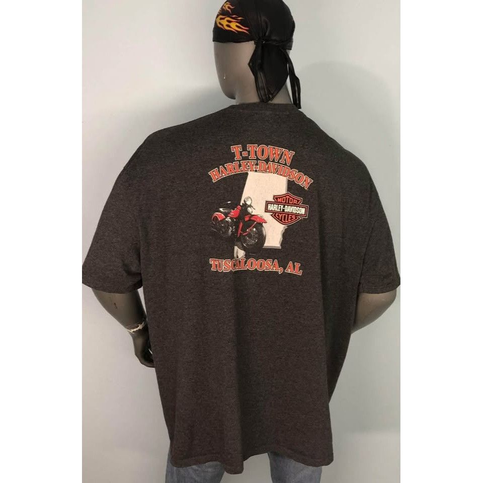 Harley Davidson Harley-Davidson T-shirt 3XL Men, TUSCALOOSA, ALABA Size US XXL / EU 58 / 5 - 4 Thumbnail