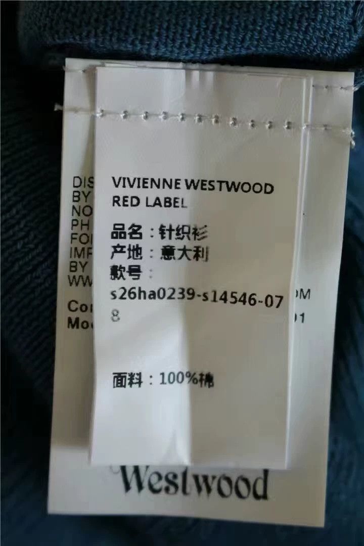Vivienne Westwood Vivienne Westwood Saturn logo women's long-sleeved knit sw Size M / US 6-8 / IT 42-44 - 7 Thumbnail