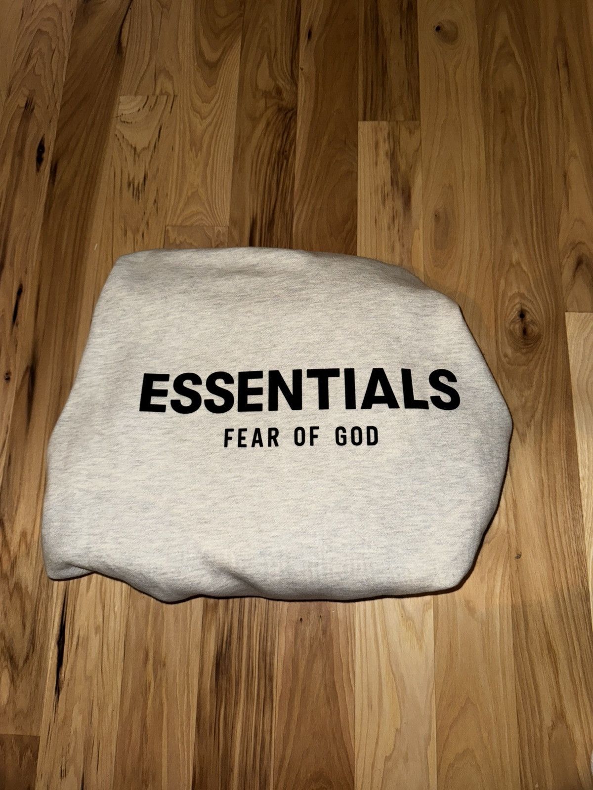 Essentials × Fear of God Fw22 oatmeal relaxed hoodie Size US L / EU 52-54 / 3 - 3 Thumbnail