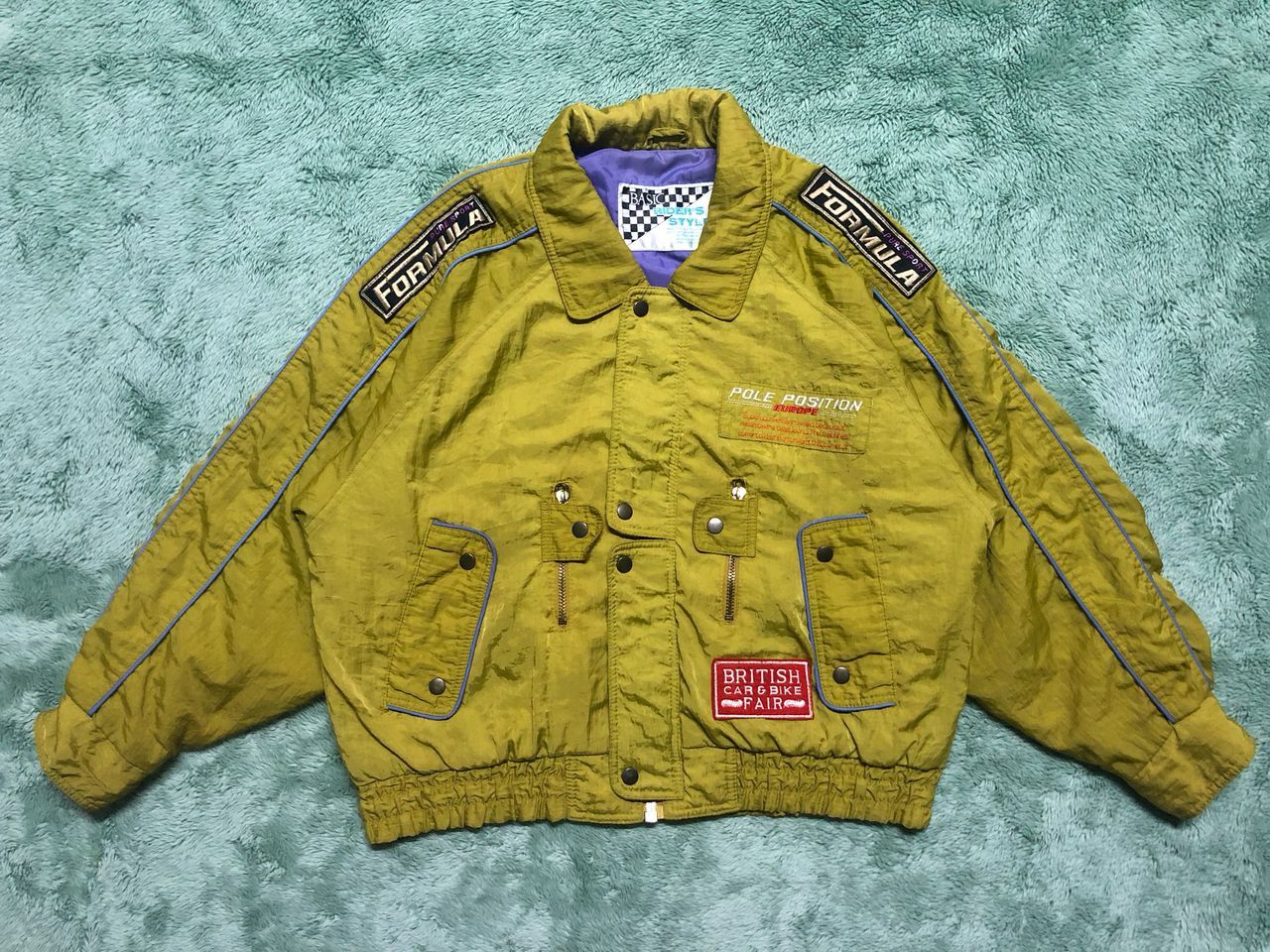 Formula 1 VINTAGE FORMULA 1 BRITISH CAR & BIKE FAIR JACKET Size US M / EU 48-50 / 2 - 1 Thumbnail