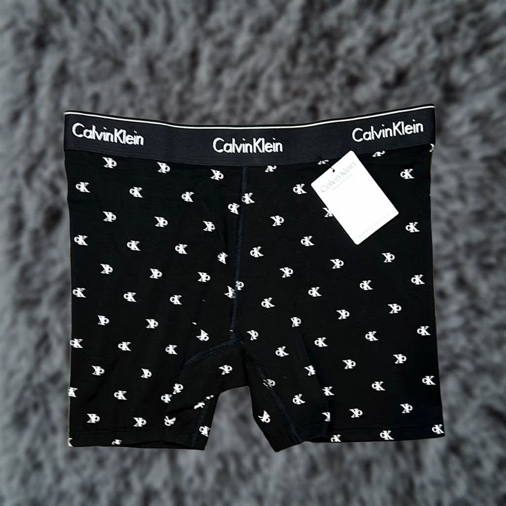 Calvin Klein Calvin Klein Modern Cotton Boxer Brief - M Black Mens Underwear Boxer Brief Regular Size M Size 40R - 1 Thumbnail