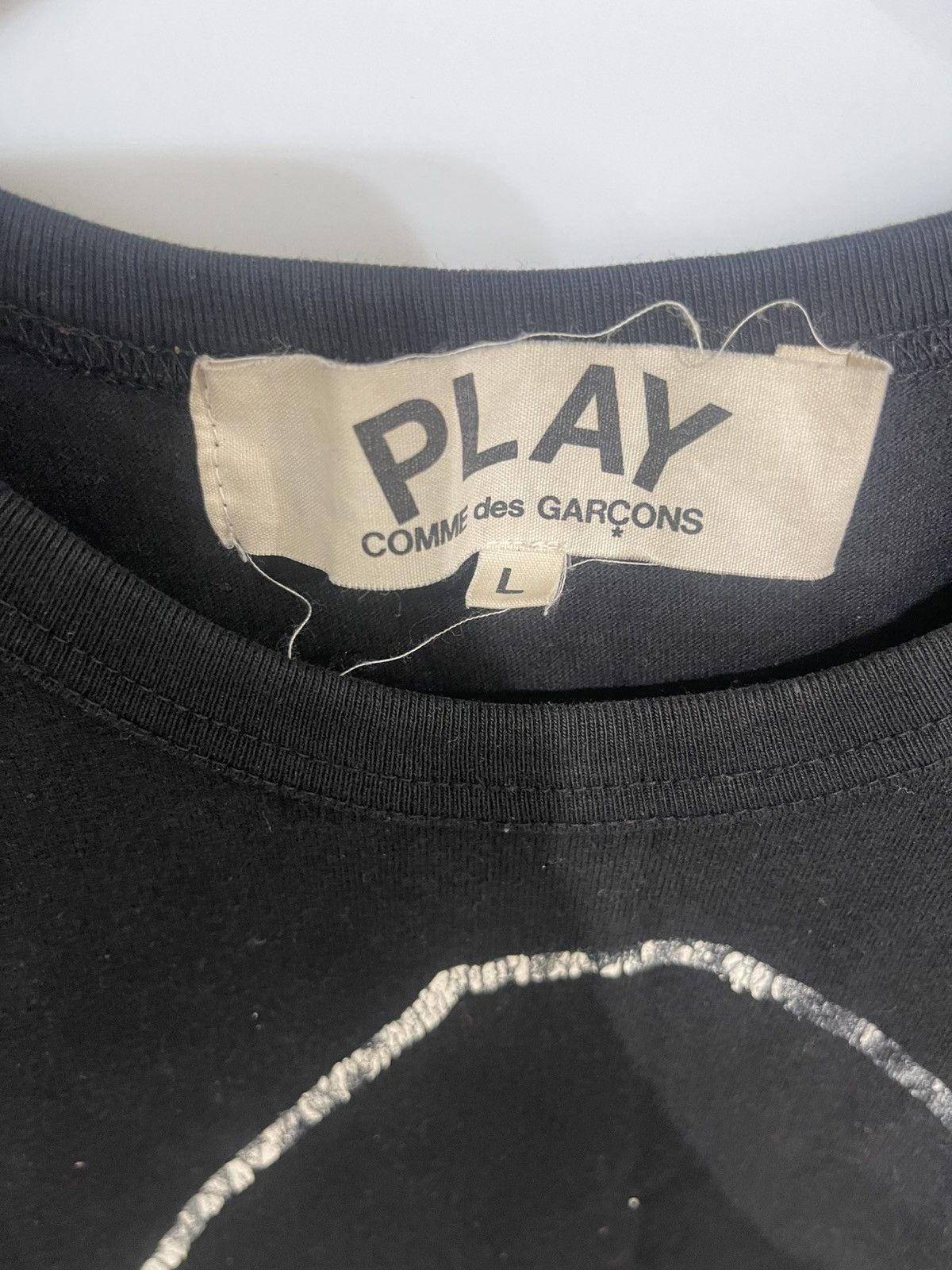 Comme des Garcons PLAY CDG PLAY T-shirt Size US L / EU 52-54 / 3 - 3 Thumbnail