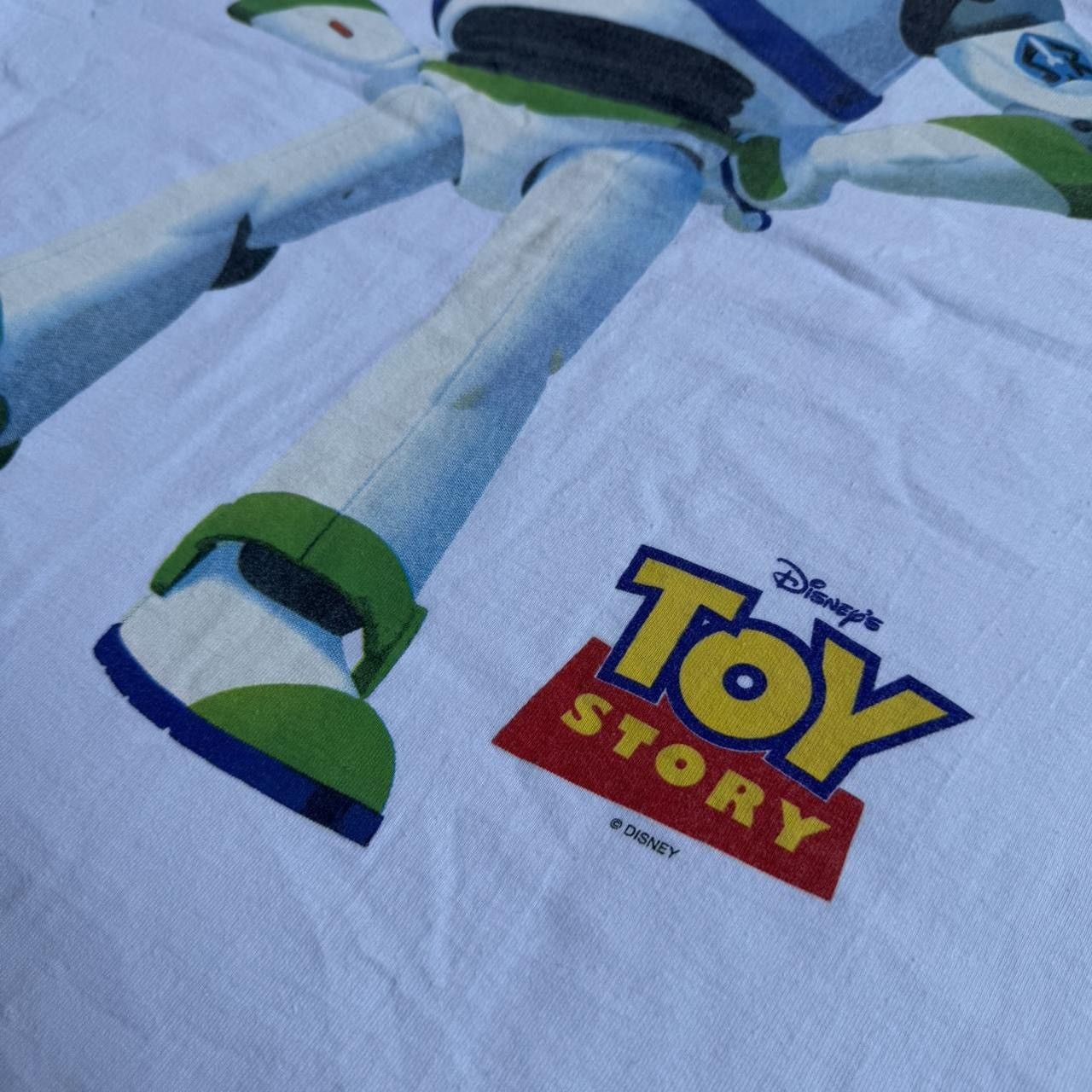 Vintage Disney Vintage 90s Toy Story Buzz Lightyear T-shirt Size US L / EU 52-54 / 3 - 5 Thumbnail