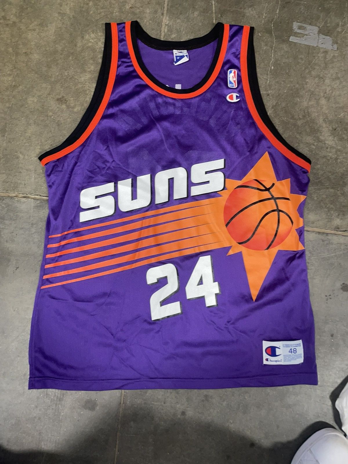 NBA Vintage tom gugliotta Sacramento suns jersey Size US M / EU 48-50 / 2 - 1 Thumbnail