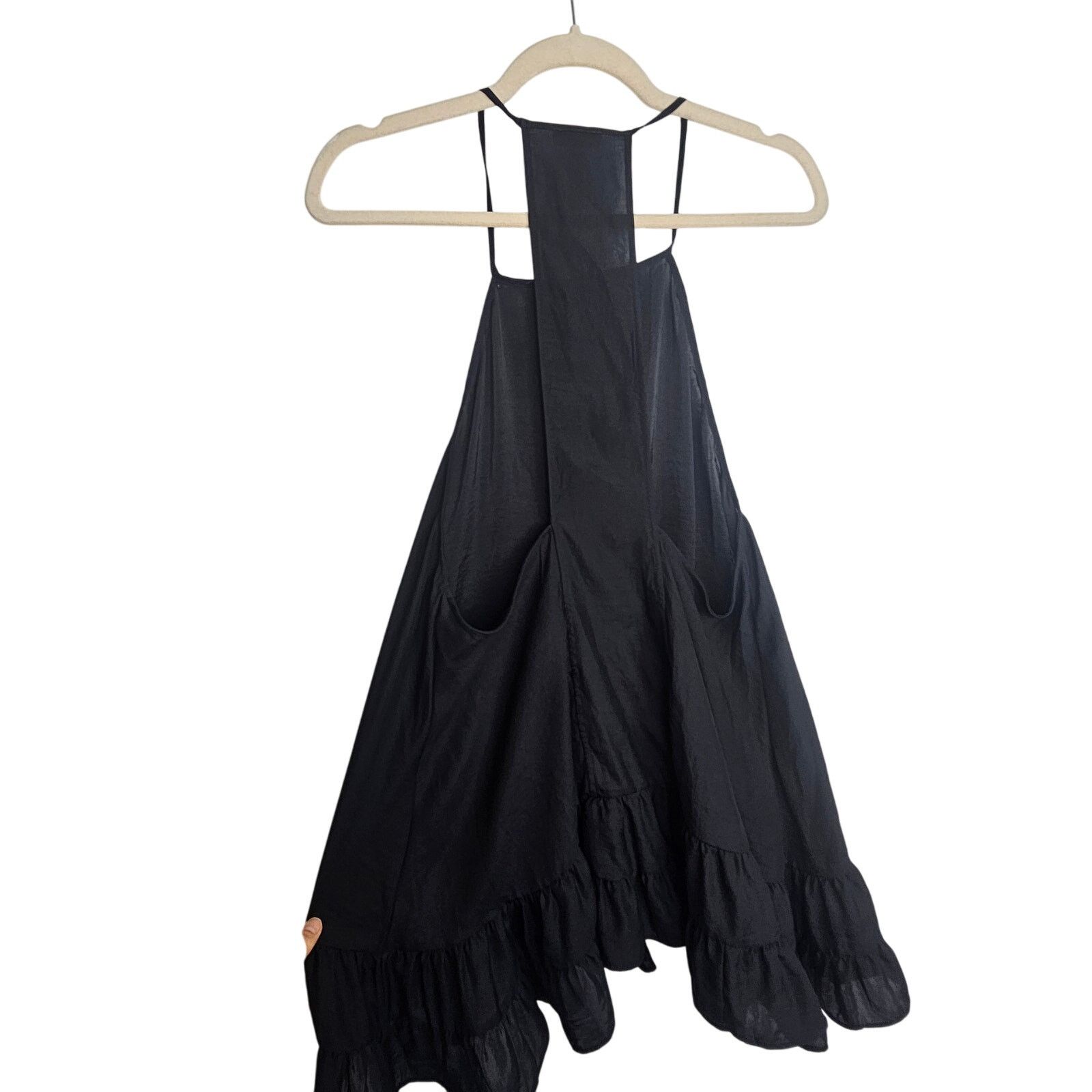 Free People Intimately Free People Mini Slip Dress Raven Ruffle Hem S Size S / US 4 / IT 40 - 7 Thumbnail