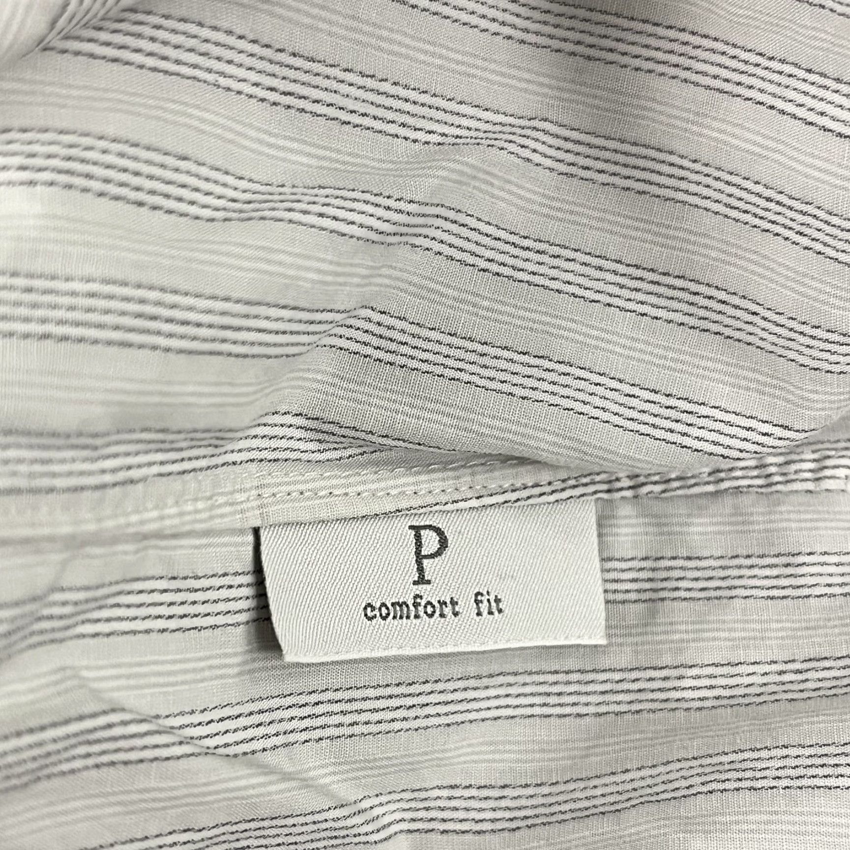 Ermenegildo Zegna VINTAGE Ermenegildo Zegna Dress Shirt Men 42 16.5 Gray Striped Long Sleeve Business Casual Formal Size 42R - 4 Thumbnail
