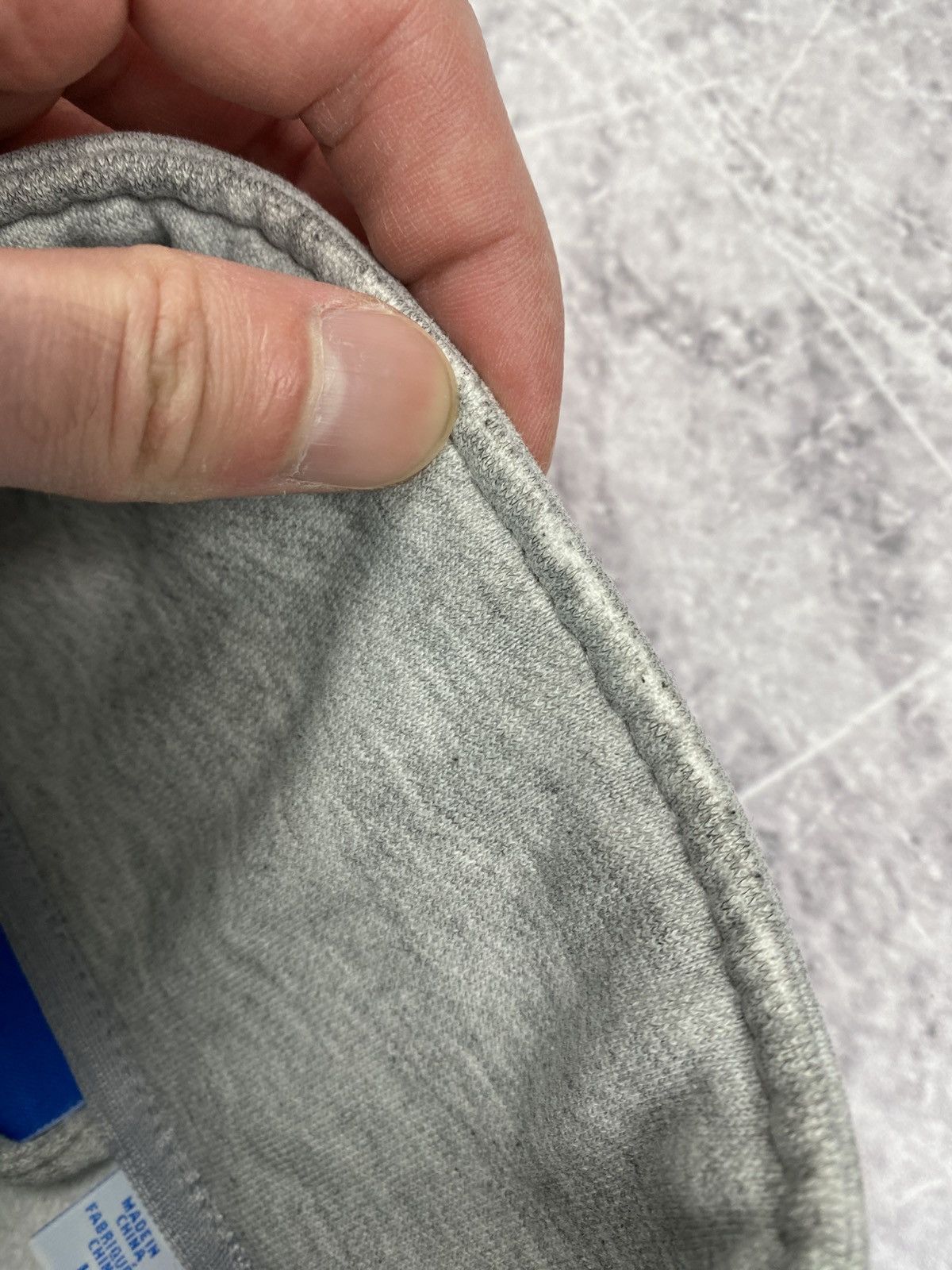 Adidas × Vintage Vintage gray Adidas logo three stripes zip sweatshirt Size US L / EU 52-54 / 3 - 11 Thumbnail