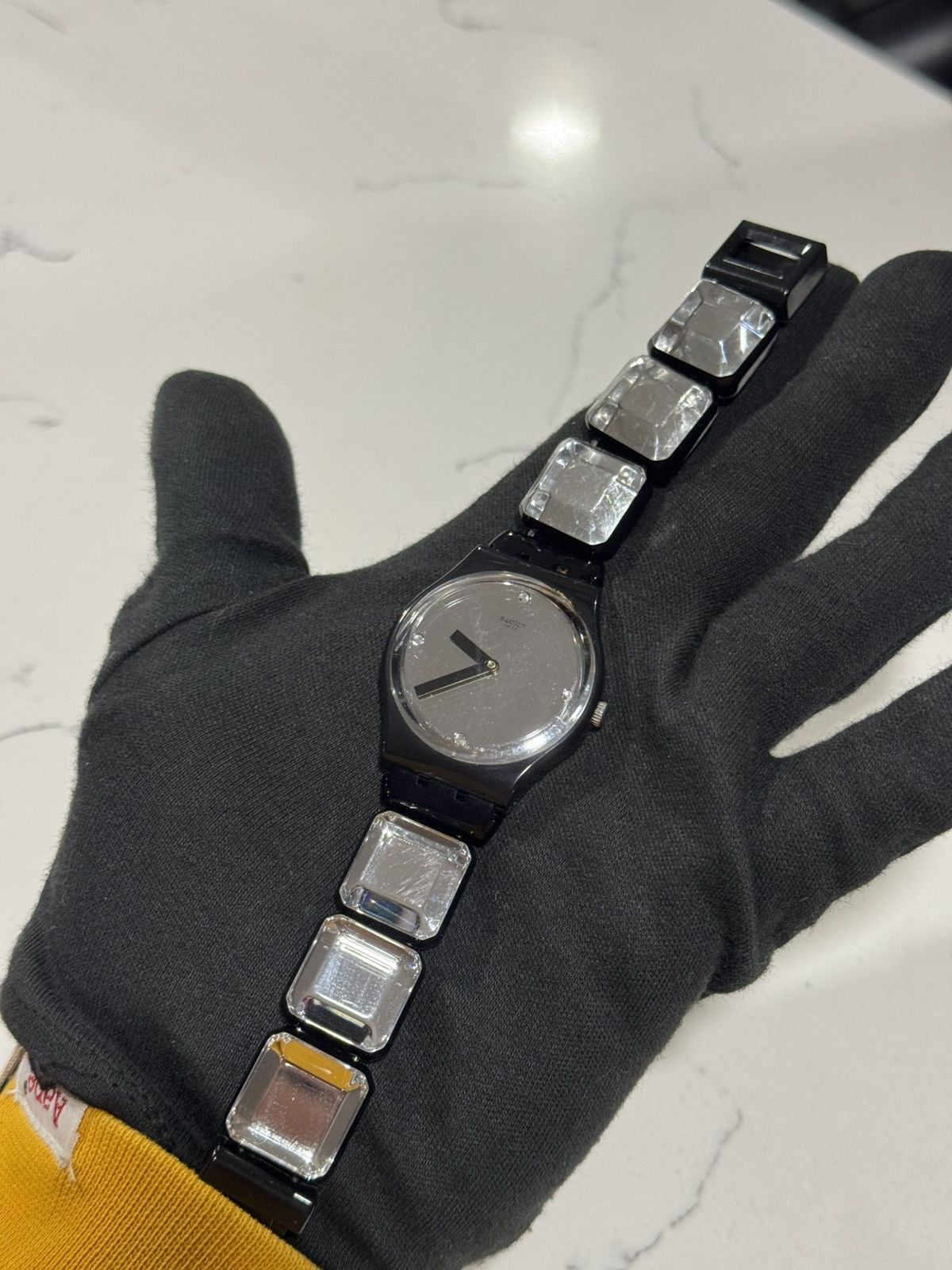 Swatch Swatch LUXY-SQUARE GB300B wrist watch Size ONE SIZE - 6 Thumbnail