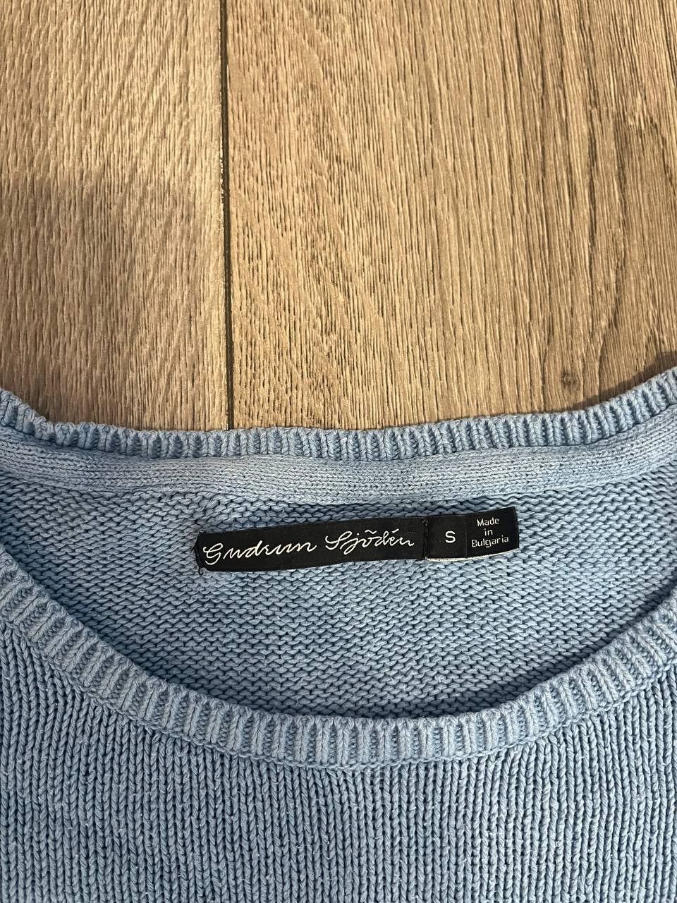 Gudrun Sjoden gudrun sjoden sweater small blue knit Size S / US 4 / IT 40 - 3 Thumbnail
