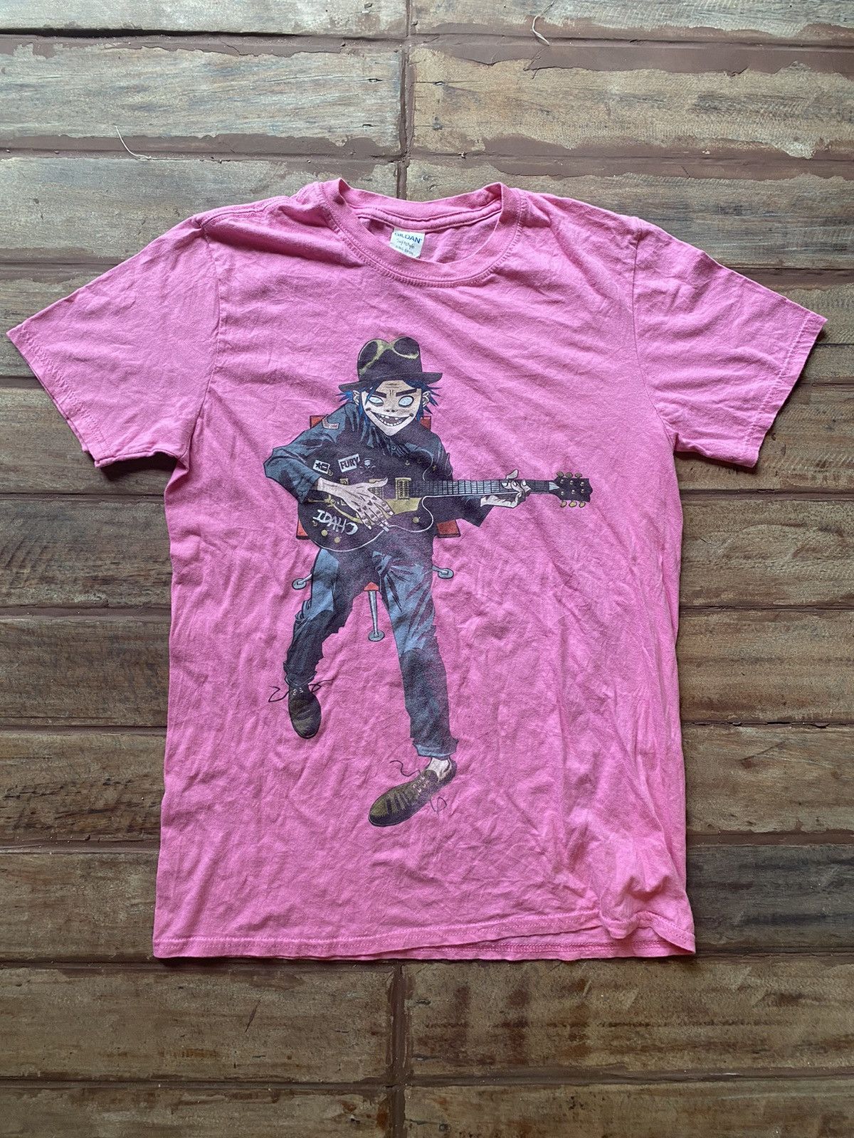 Band Tees × Vintage Vintage 2000s Gorillaz T shirts Size US M / EU 48-50 / 2 - 1 Thumbnail