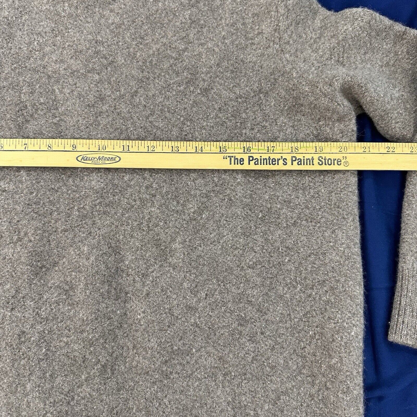 Casey Casey Casey Casey Mock Neck Sweater M Cashmere Hand Made Gray Wool Size M / US 6-8 / IT 42-44 - 2 Thumbnail