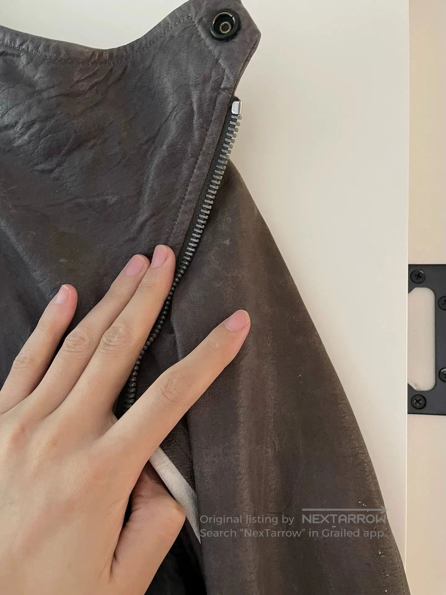 Rick Owens Rick Owens Leather Jacket New W/Flaws. Size US S / EU 44-46 / 1 - 8 Thumbnail