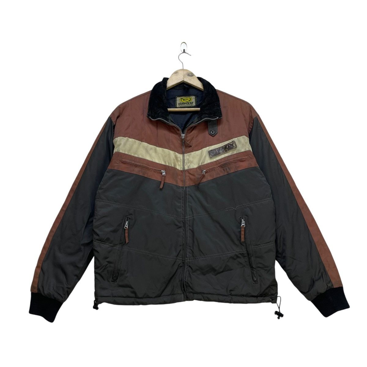 Japanese Brand × Kadoya Vintage Grash Motorcycle Equipment Padded Puffer Jacket Size US M / EU 48-50 / 2 - 1 Thumbnail