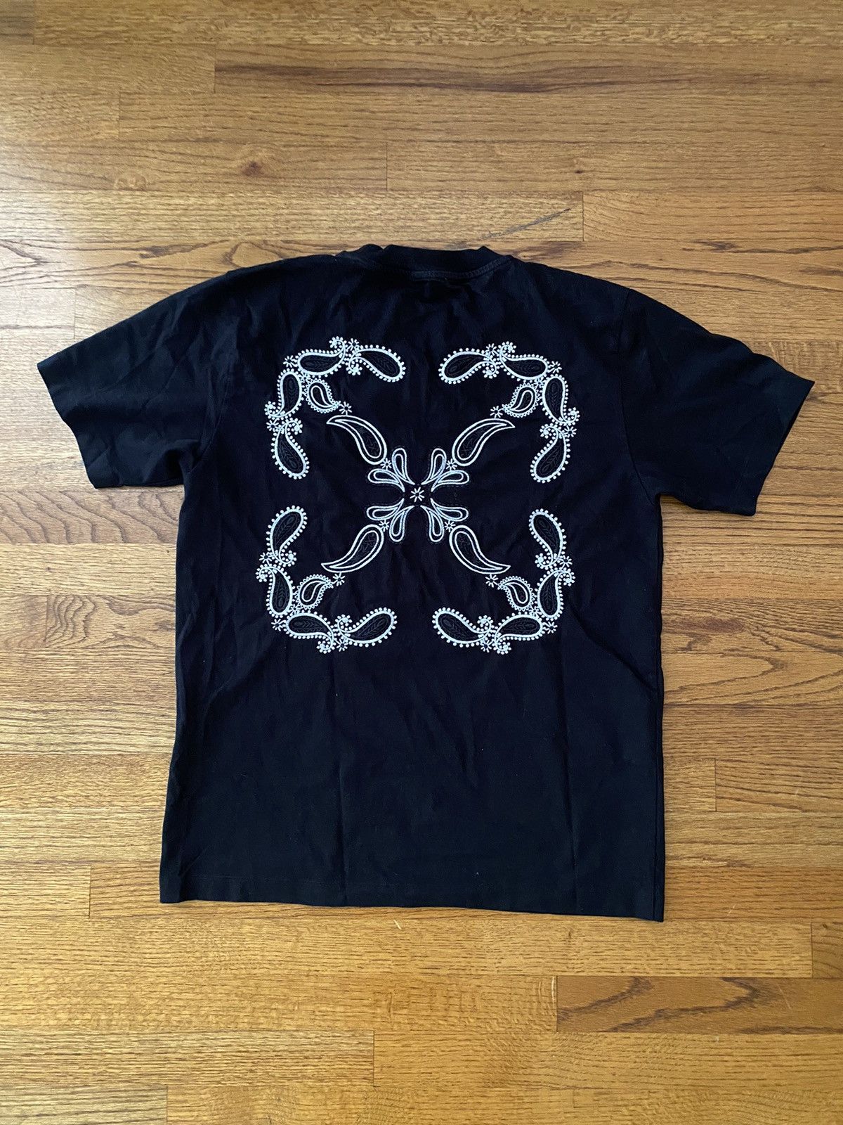 Off-White Off White Bandana Skate T-Shirt Size US L / EU 52-54 / 3 - 1 Thumbnail
