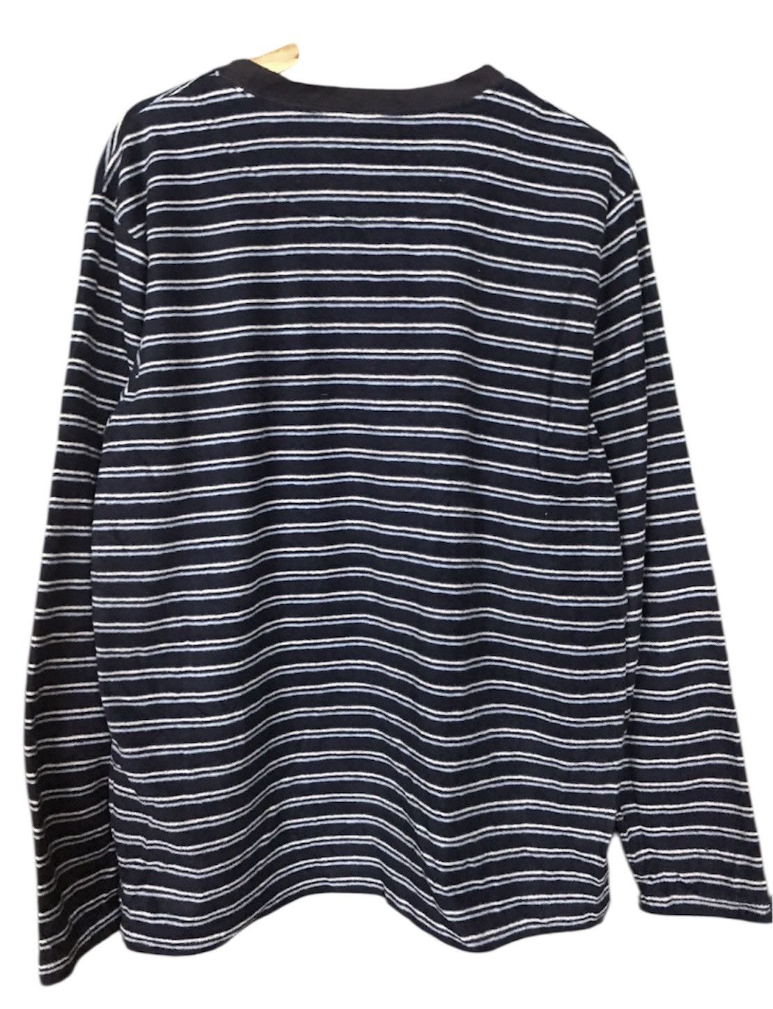 The Unbranded Brand Plain Stripes Tshirt Longsleeve Size US M / EU 48-50 / 2 - 2 Thumbnail