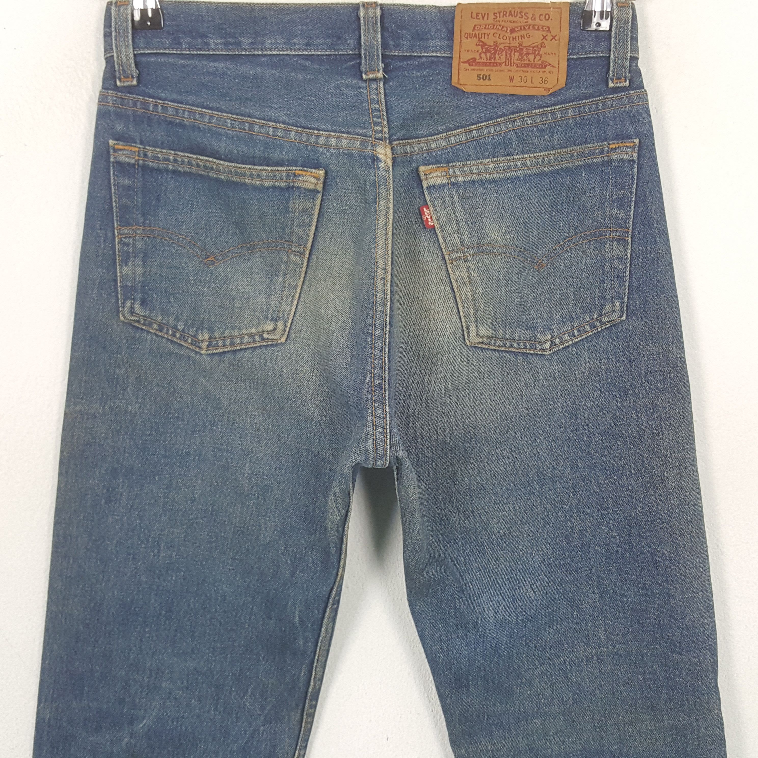 Levi's Vintage Clothing Vintage Levi’s 501 USA Denim Jeans Size US 29 - 5 Thumbnail