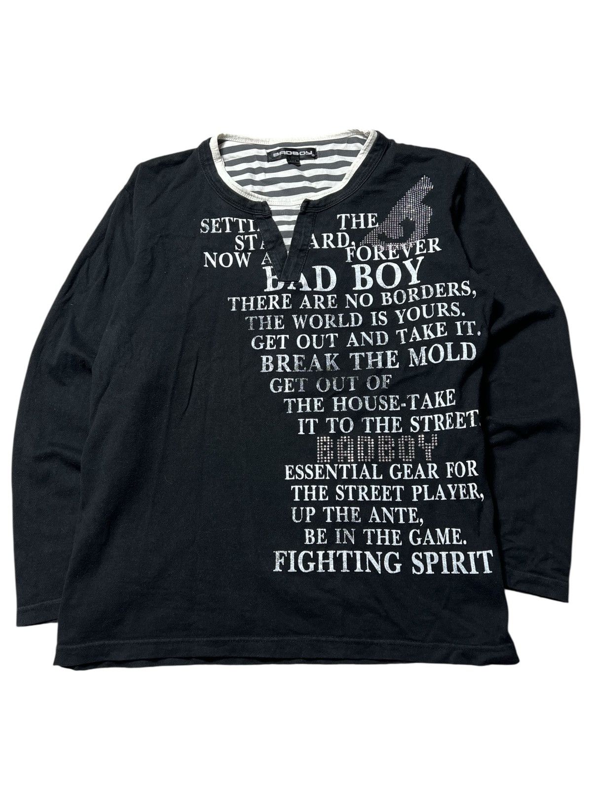 LGB long sleeve カットソー L.G.B. Cotton Long Sleeve T-shirt - White | Garmentory