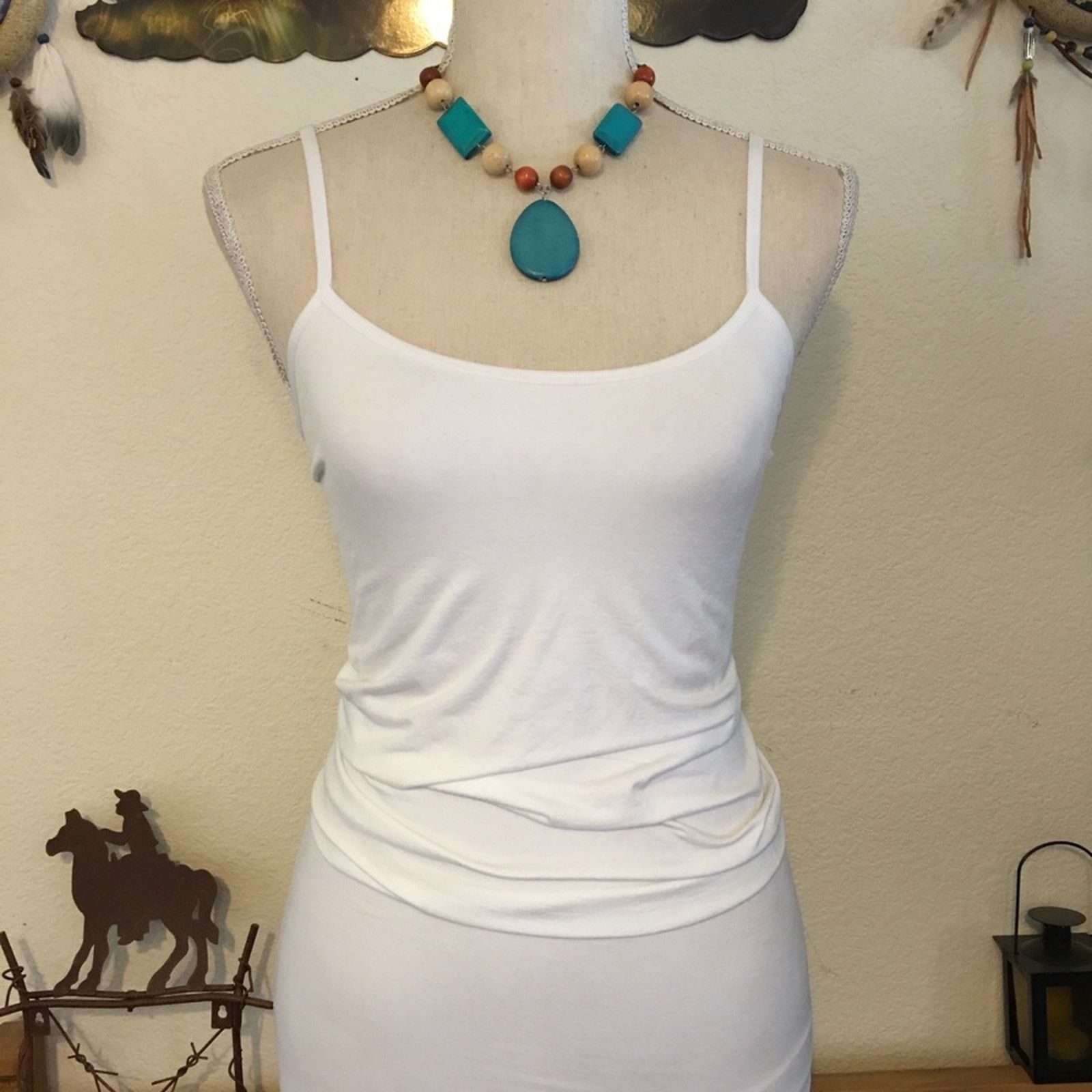 Jewelry Multi tone wood bead cord necklace Size ONE SIZE - 4 Thumbnail